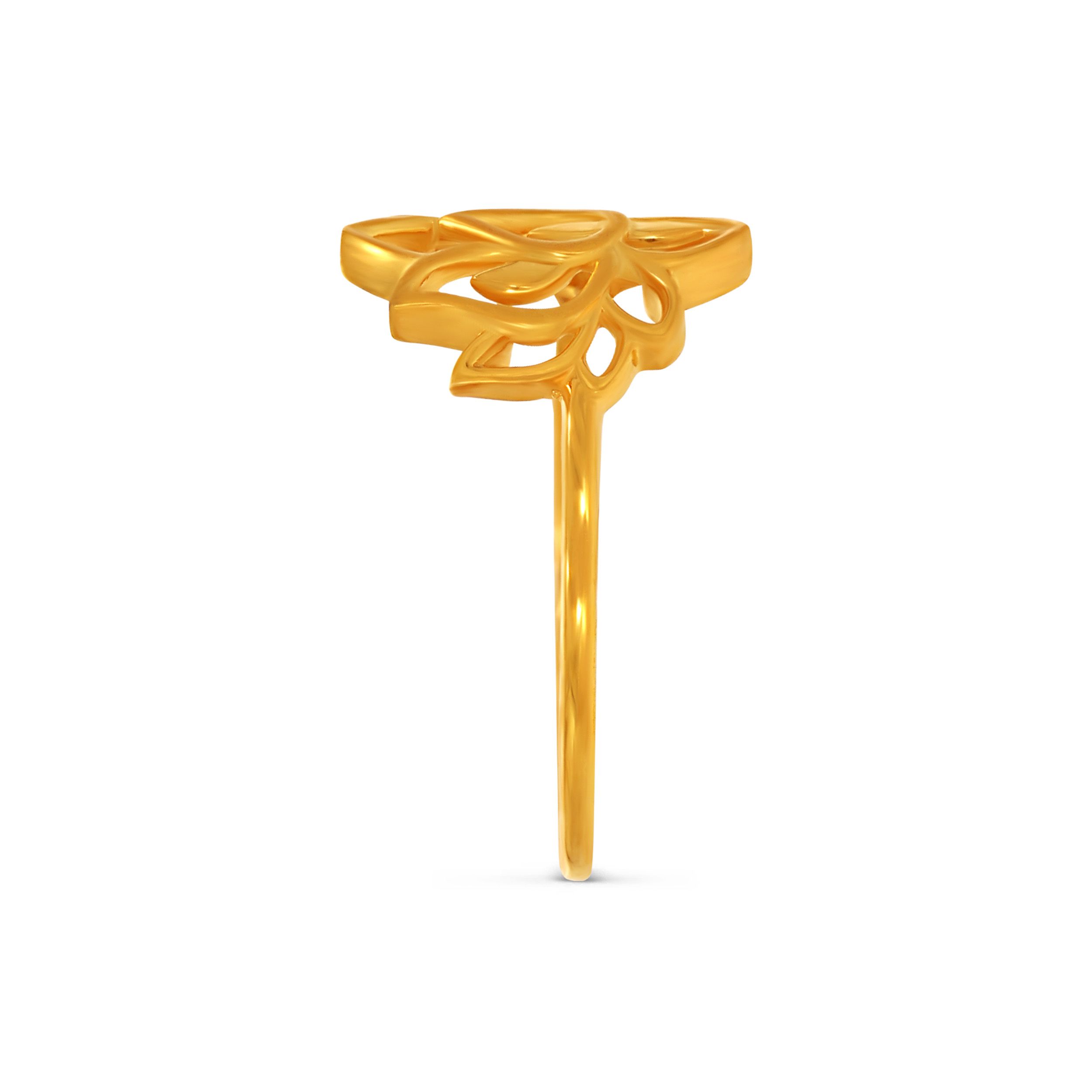 Lotus Aura Gold Ring alternate view 2