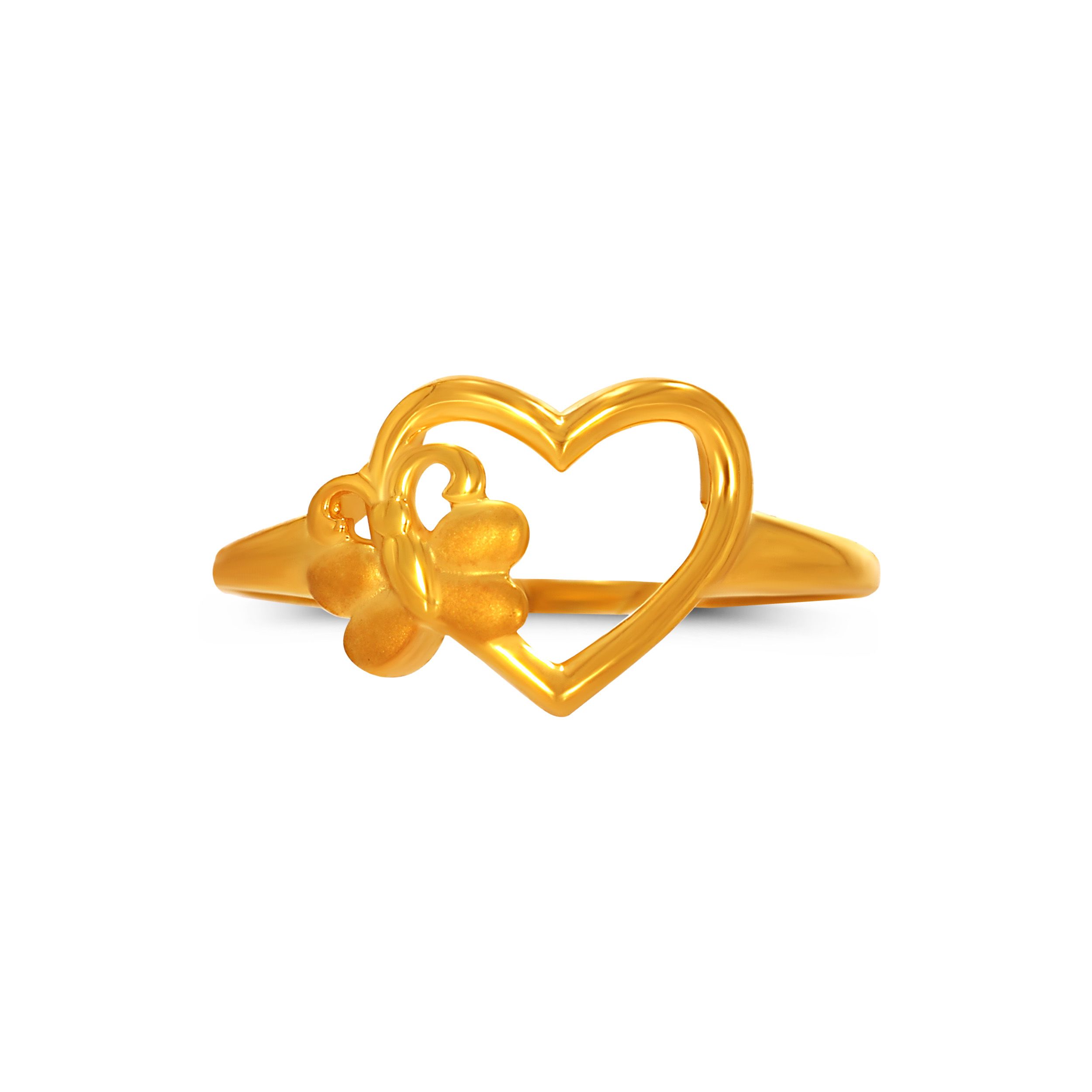 Sweetheart Bloom Gold Ring alternate view 1