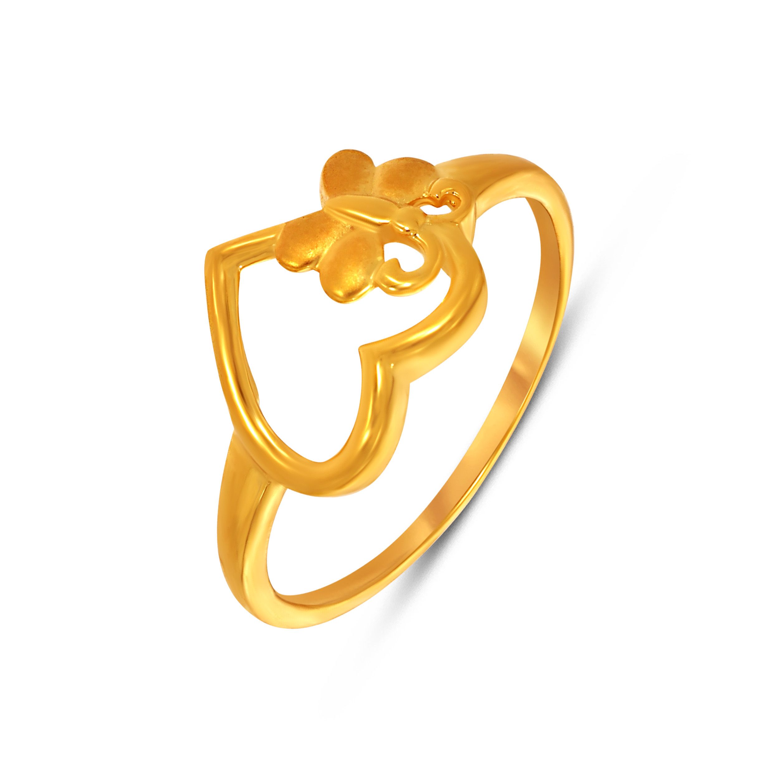 Sweetheart Bloom Gold Ring