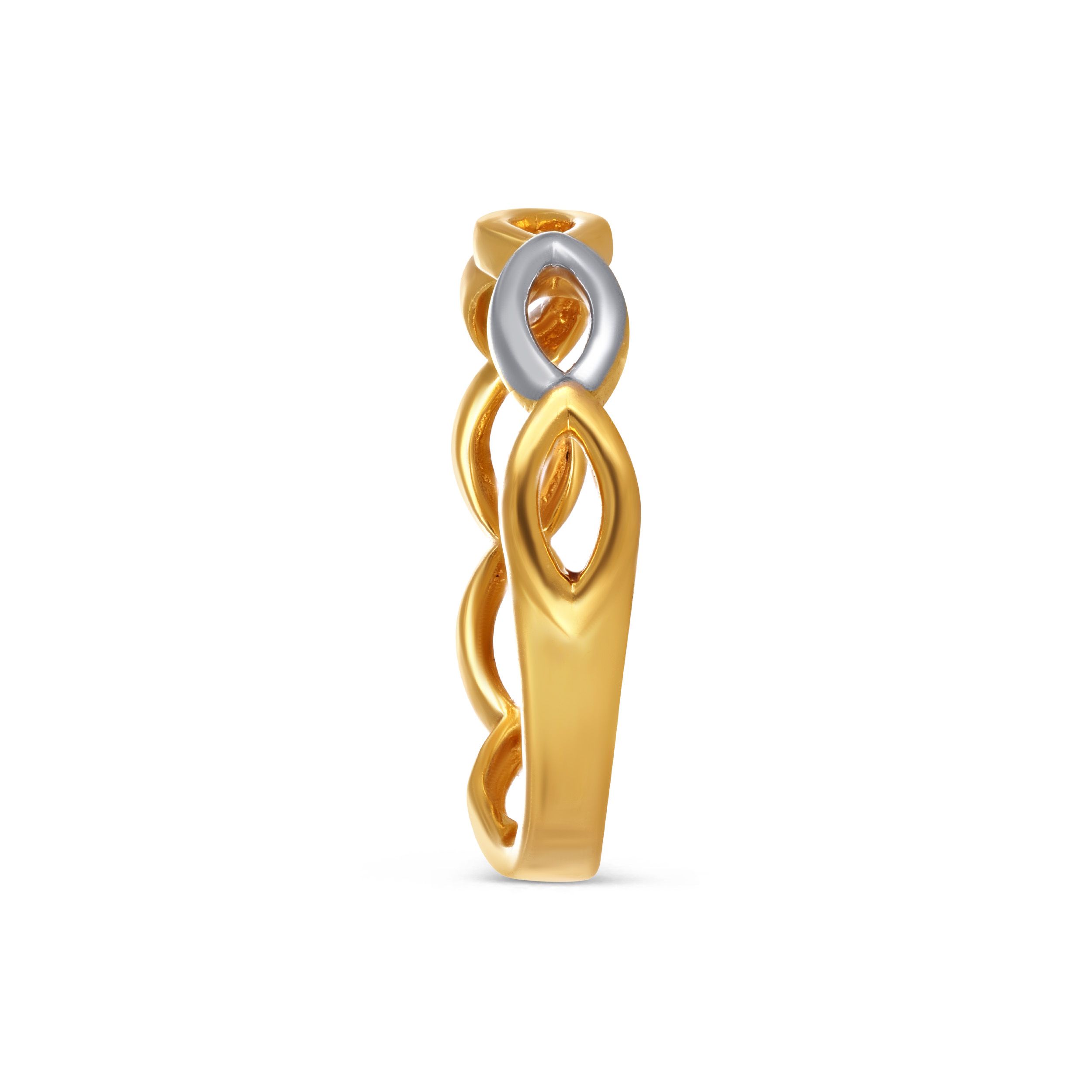Infinite Harmony Dual Tone Gold Ring alternate view 2