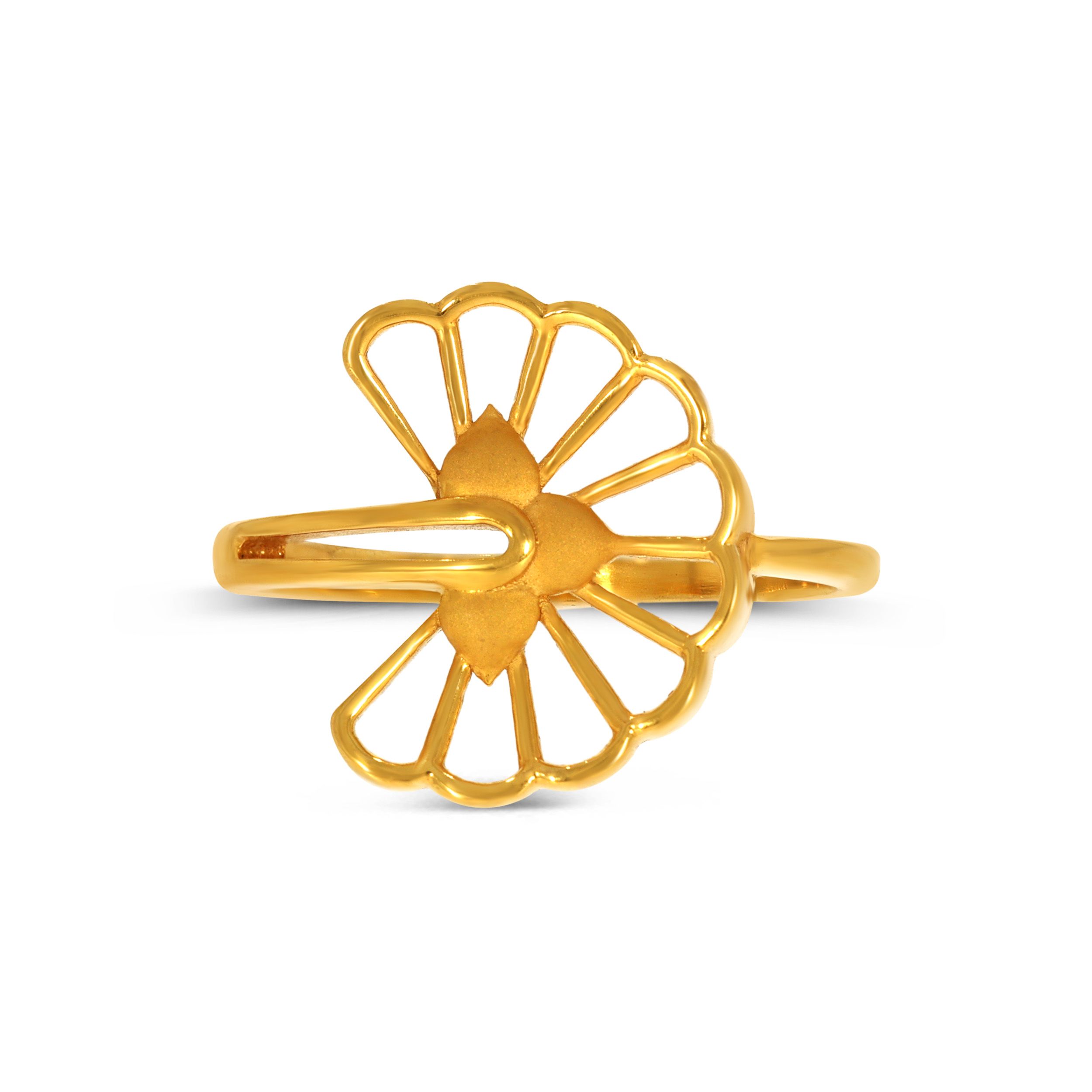 Retro Mirage Gold Ring alternate view 1