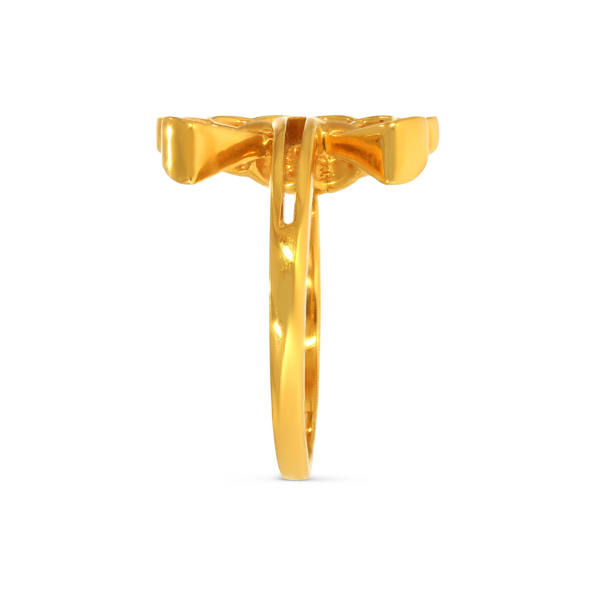 Retro Mirage Gold Ring alternate view 2