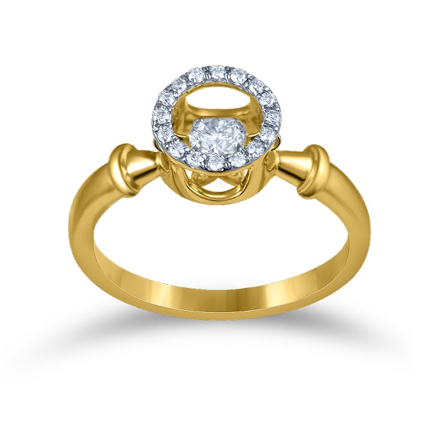 Elegant Tiara Diamond Ring alternate view 1