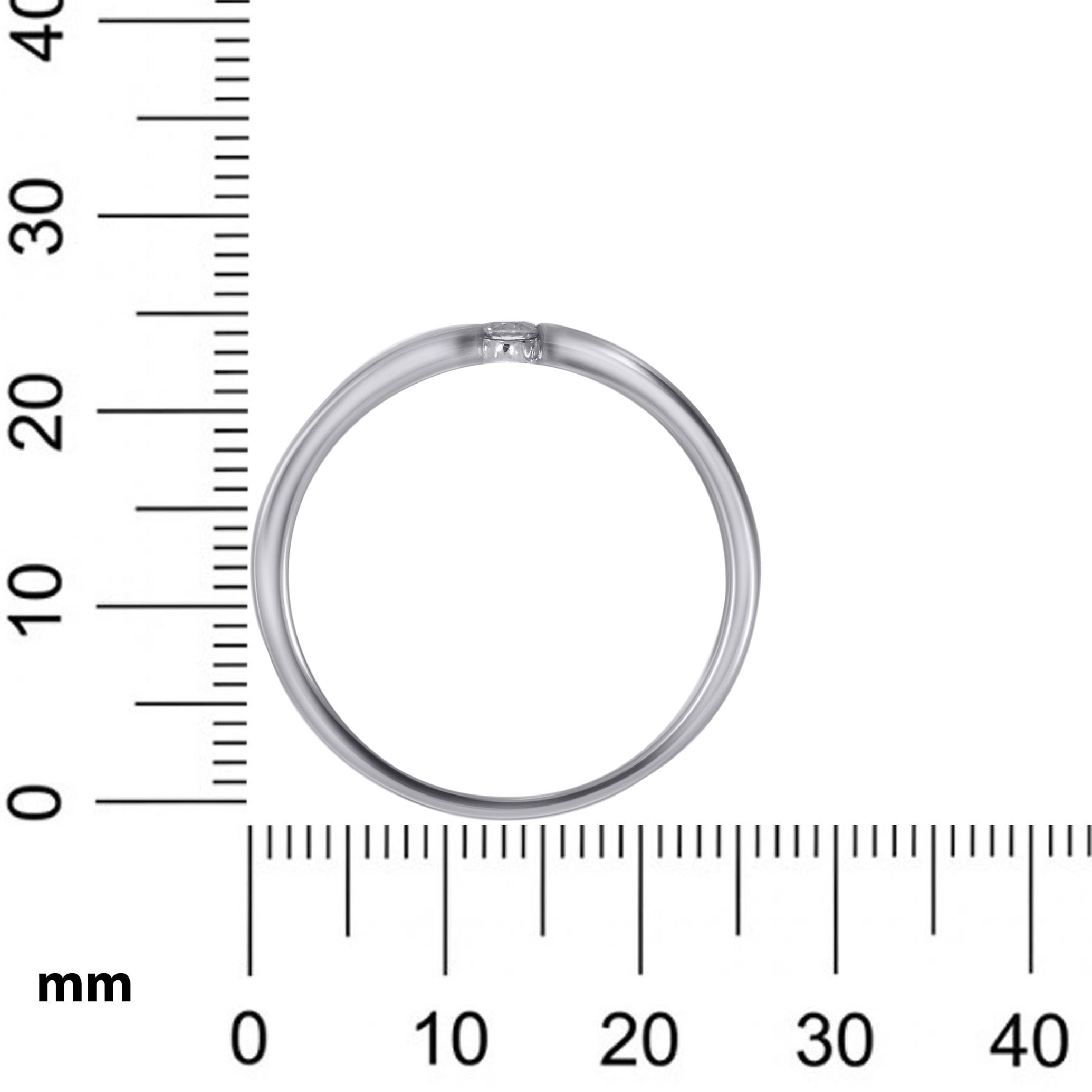 Scintillating Connection Men Platinum Ring image
