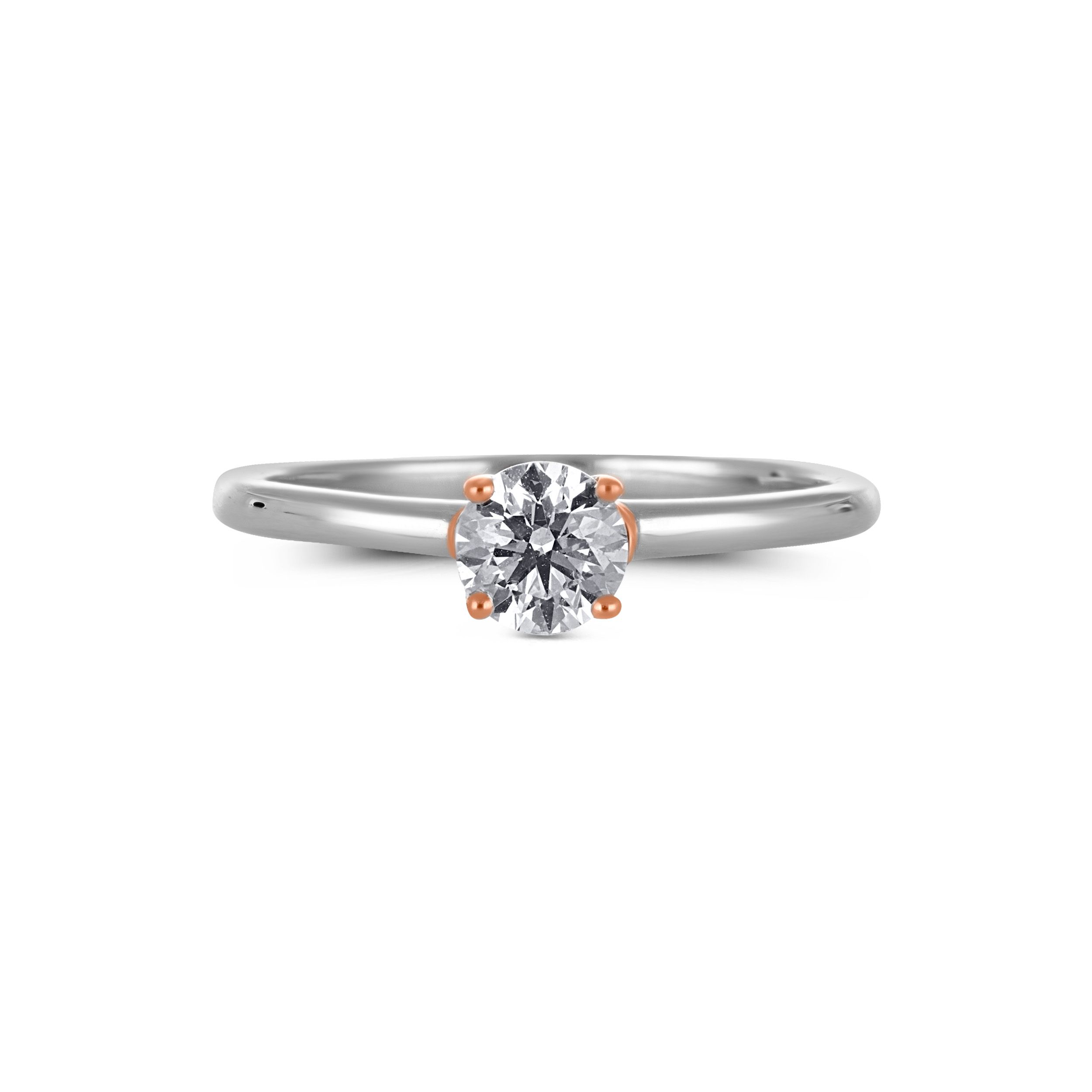 Roselight Solitaire Diamond Ring alternate view 1