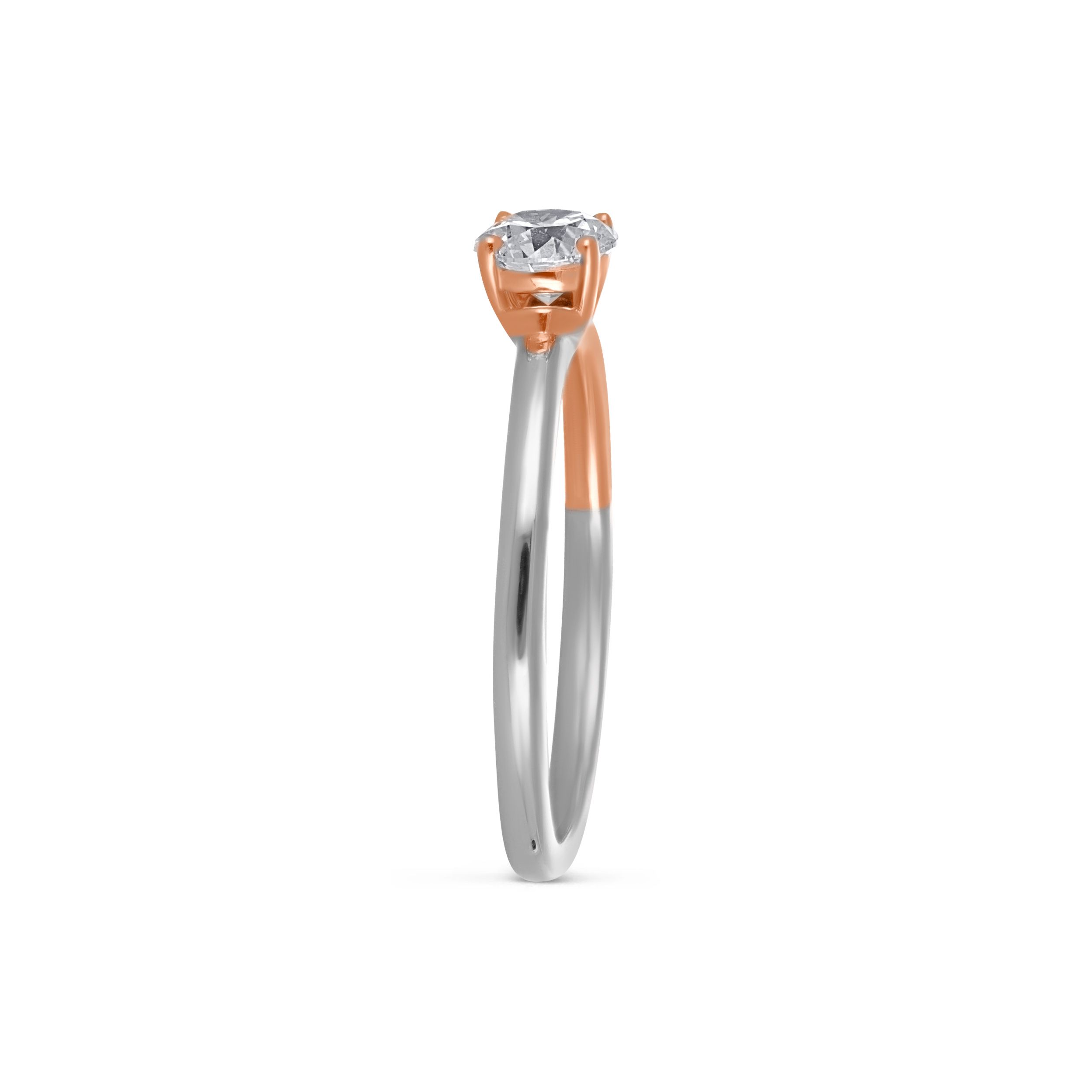 Roselight Solitaire Diamond Ring alternate view 2