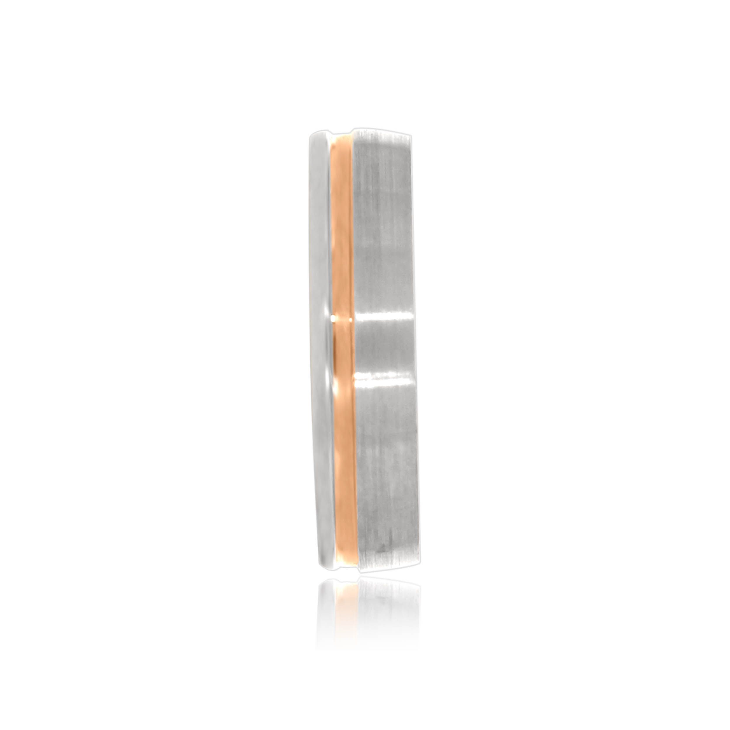 Sparkle Simplicity Platinum Band Ring alternate view 1