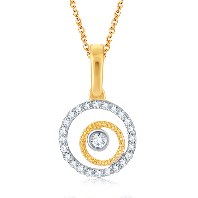 Ode to Spheres Diamond Pendant - Senco Gold and Diamonds
