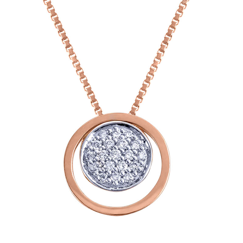 Serene Dazzle Diamond Pendant - Senco Gold and Diamonds
