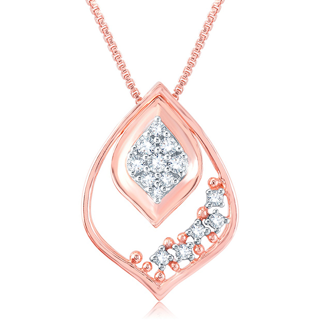 Evening Petals Diamond Pendant - Senco Gold and Diamonds