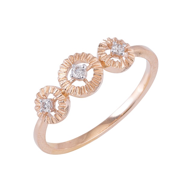 Trio Bling Diamond Ring alternate view 1