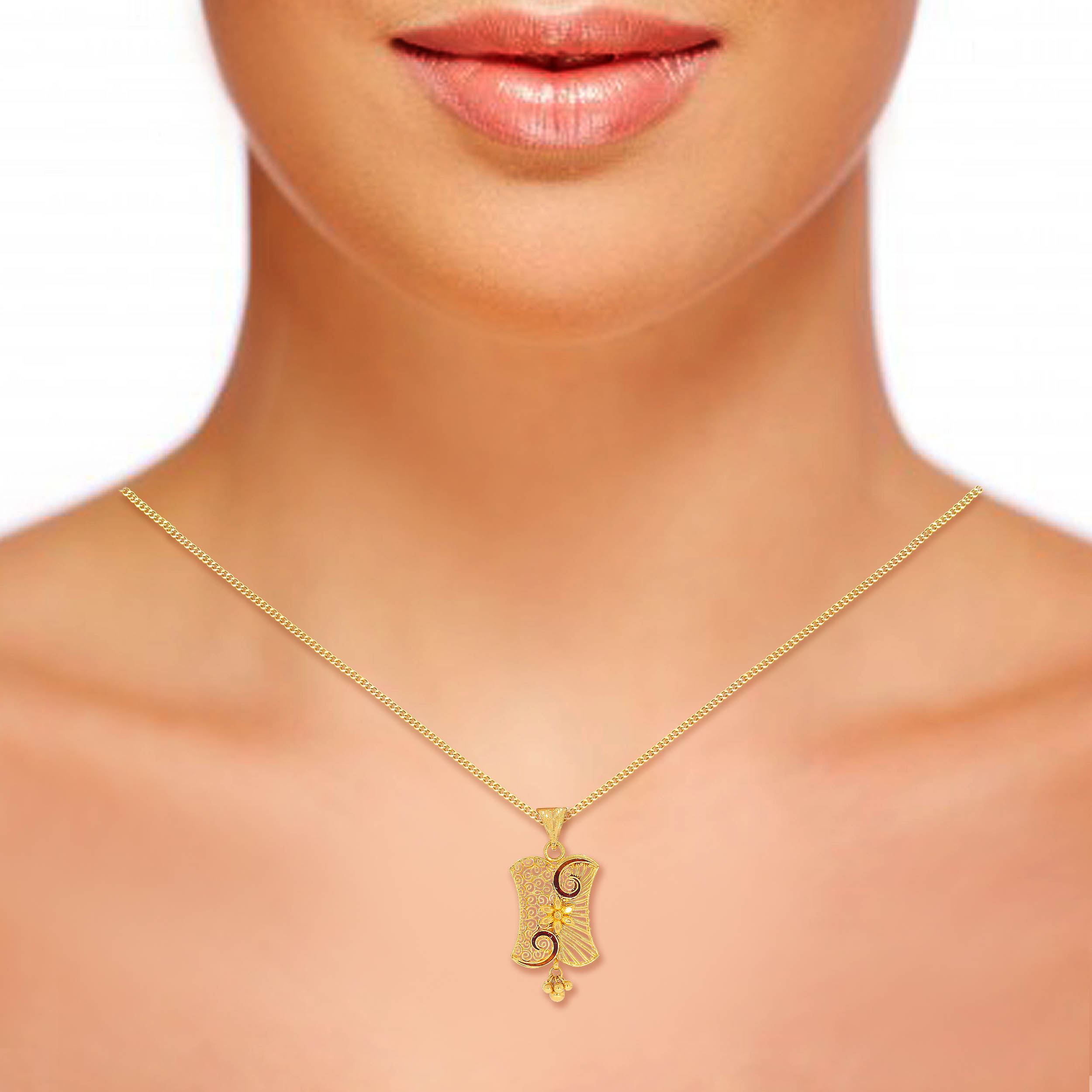 Incredible Art Gold Pendant - Senco Gold and Diamonds