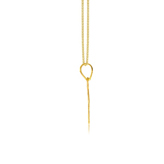 Daffodils Hub Gold Pendant - Senco Gold and Diamonds