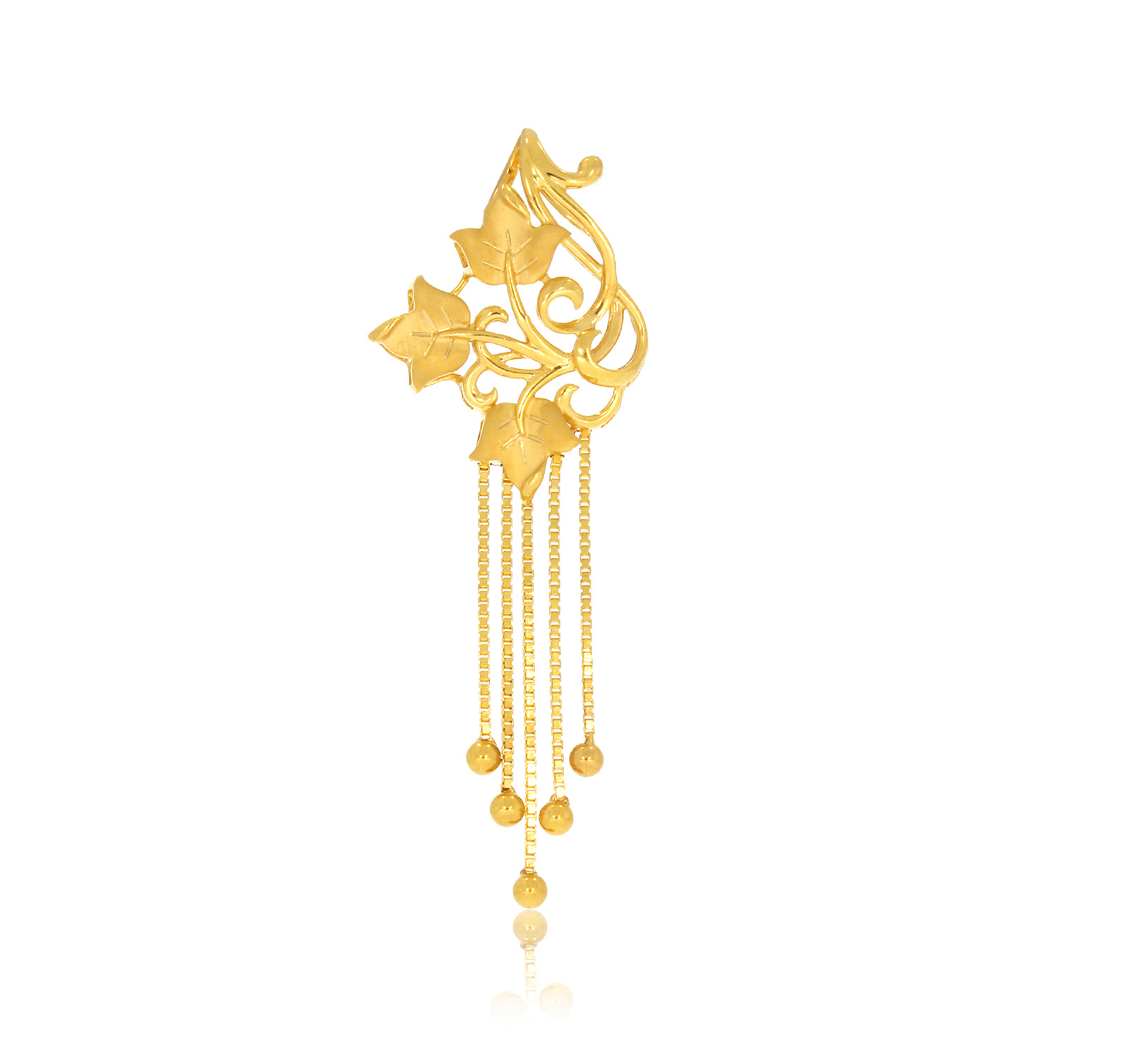 Leafy Vines Gold Pendant - Senco Gold and Diamonds