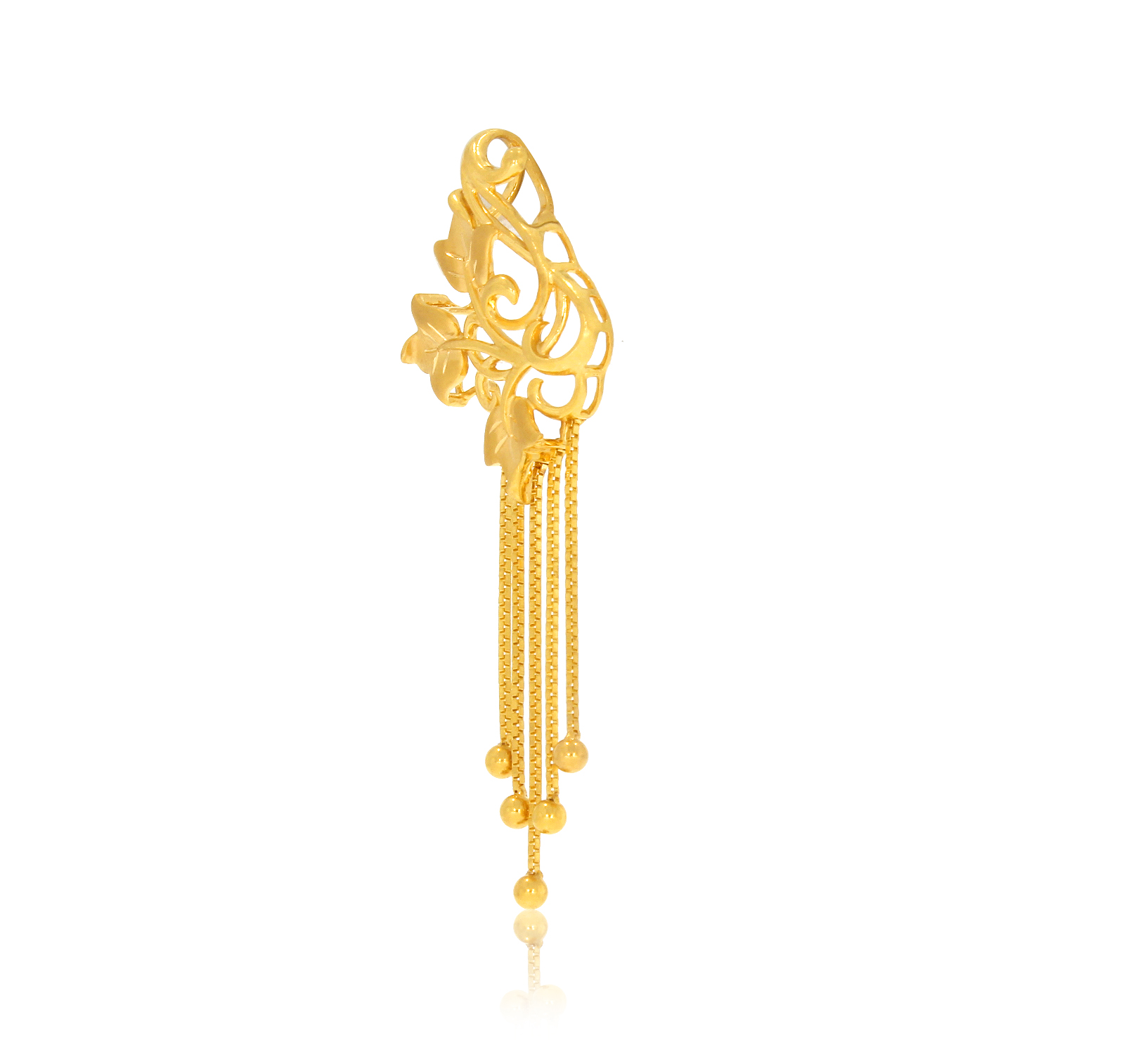 Leafy Vines Gold Pendant - Senco Gold and Diamonds