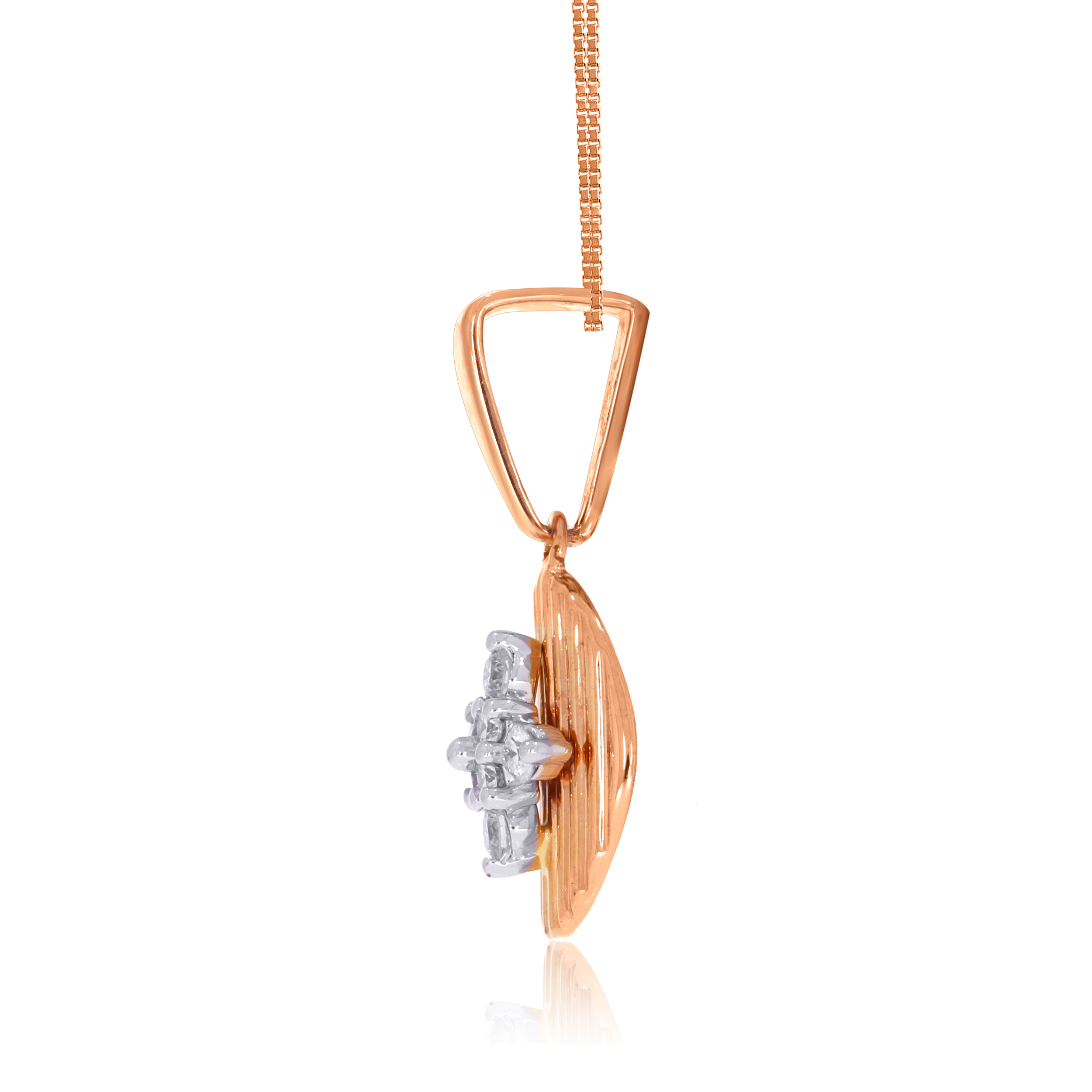 Oval Allure Diamond Pendant - Senco Gold and Diamonds