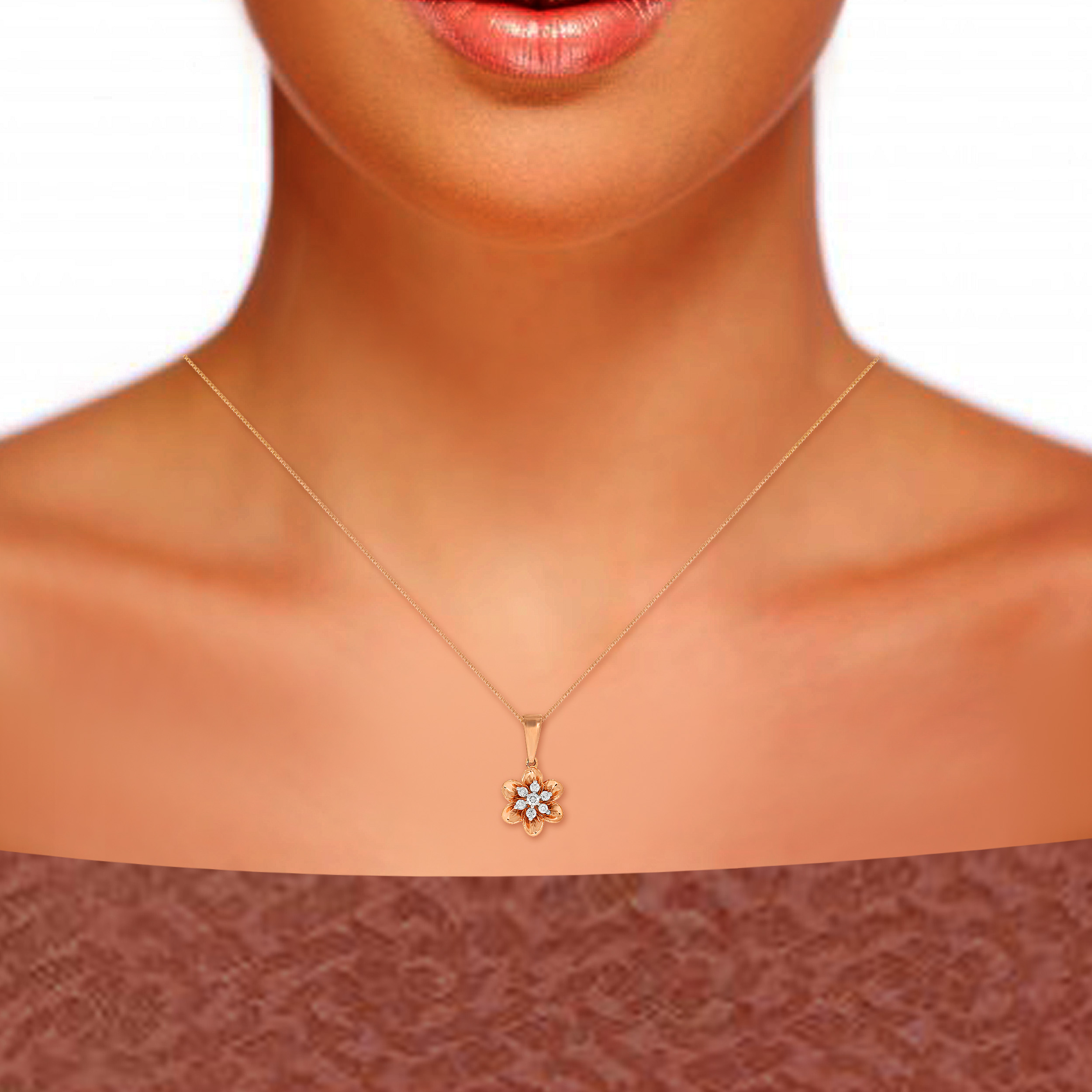 Integrited Beauty Diamond Pendant - Senco Gold and Diamonds