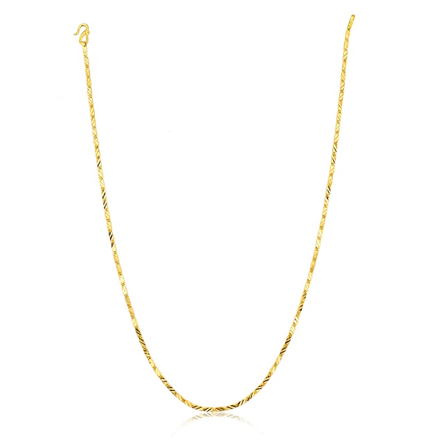 Sleek Grace Gold Chain - Senco Gold and Diamonds