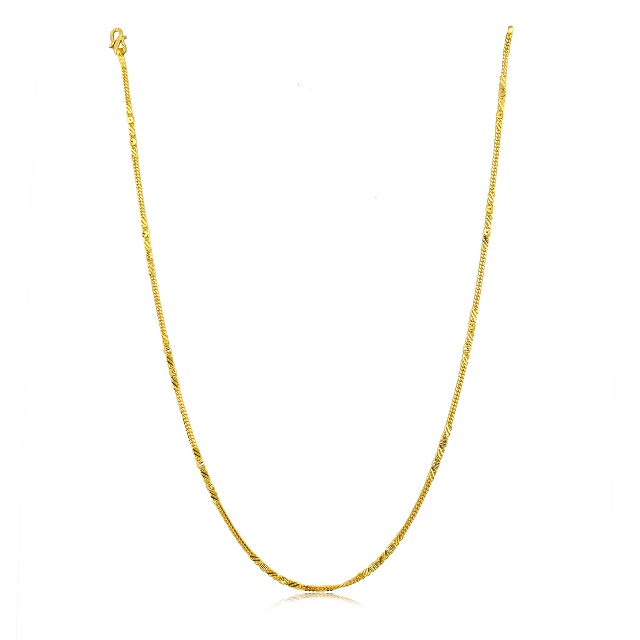 Artistic Craft Gold Chain - Senco Gold and Diamonds