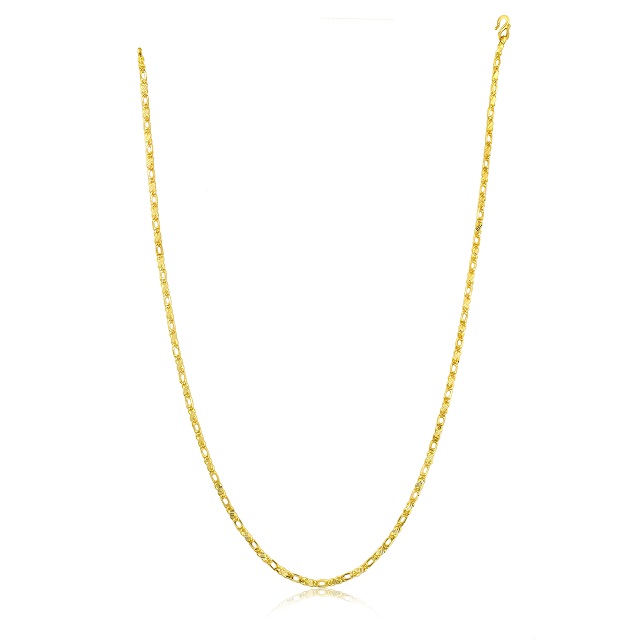 Crafty Blade Gold Chain - Senco Gold and Diamonds