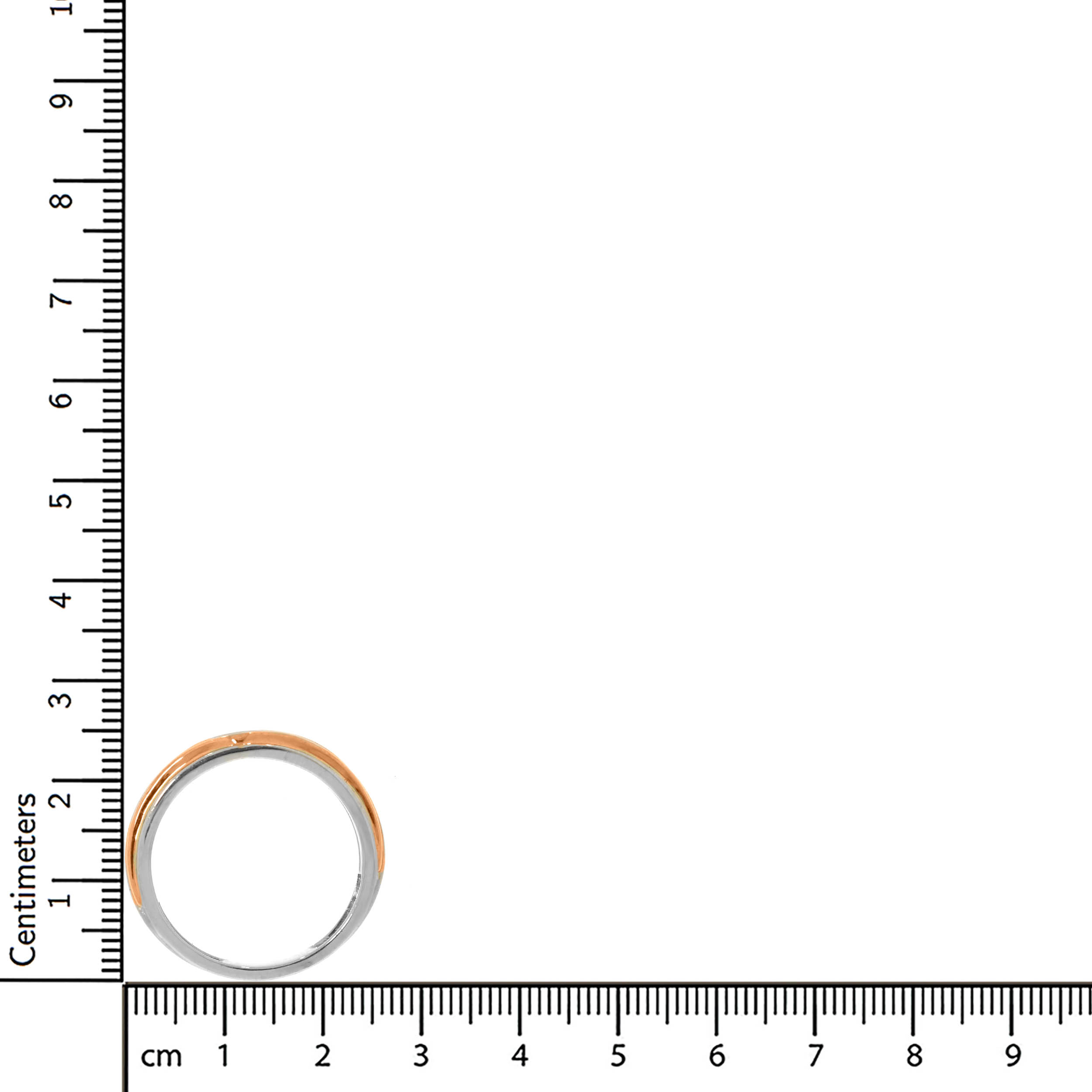 Twin Charm Unisex Platinum Band Ring - Senco Gold and Diamonds
