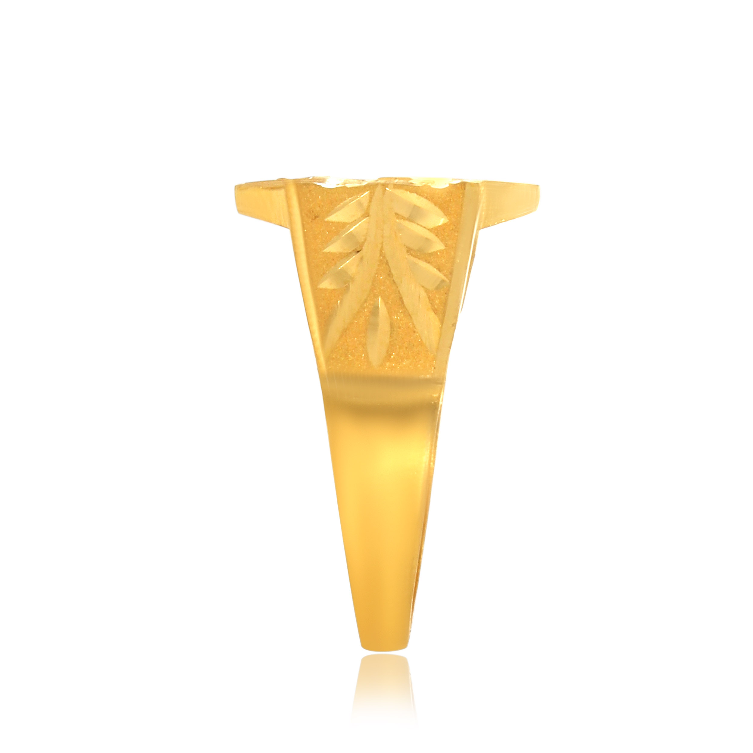 Royal Art Men Gold Ring - Senco Gold and Diamonds