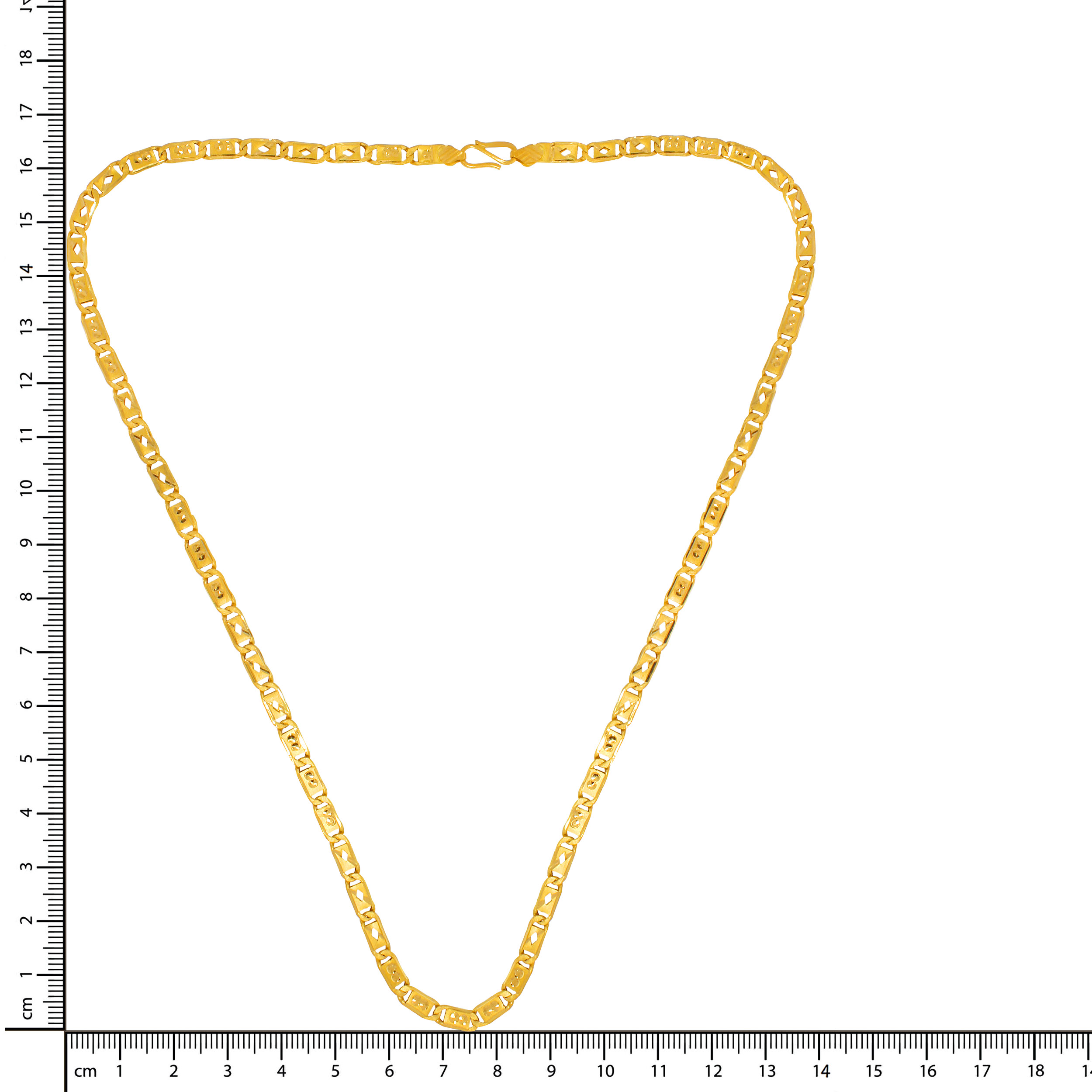 Robust Art Men Gold Chain - Senco Gold and Diamonds