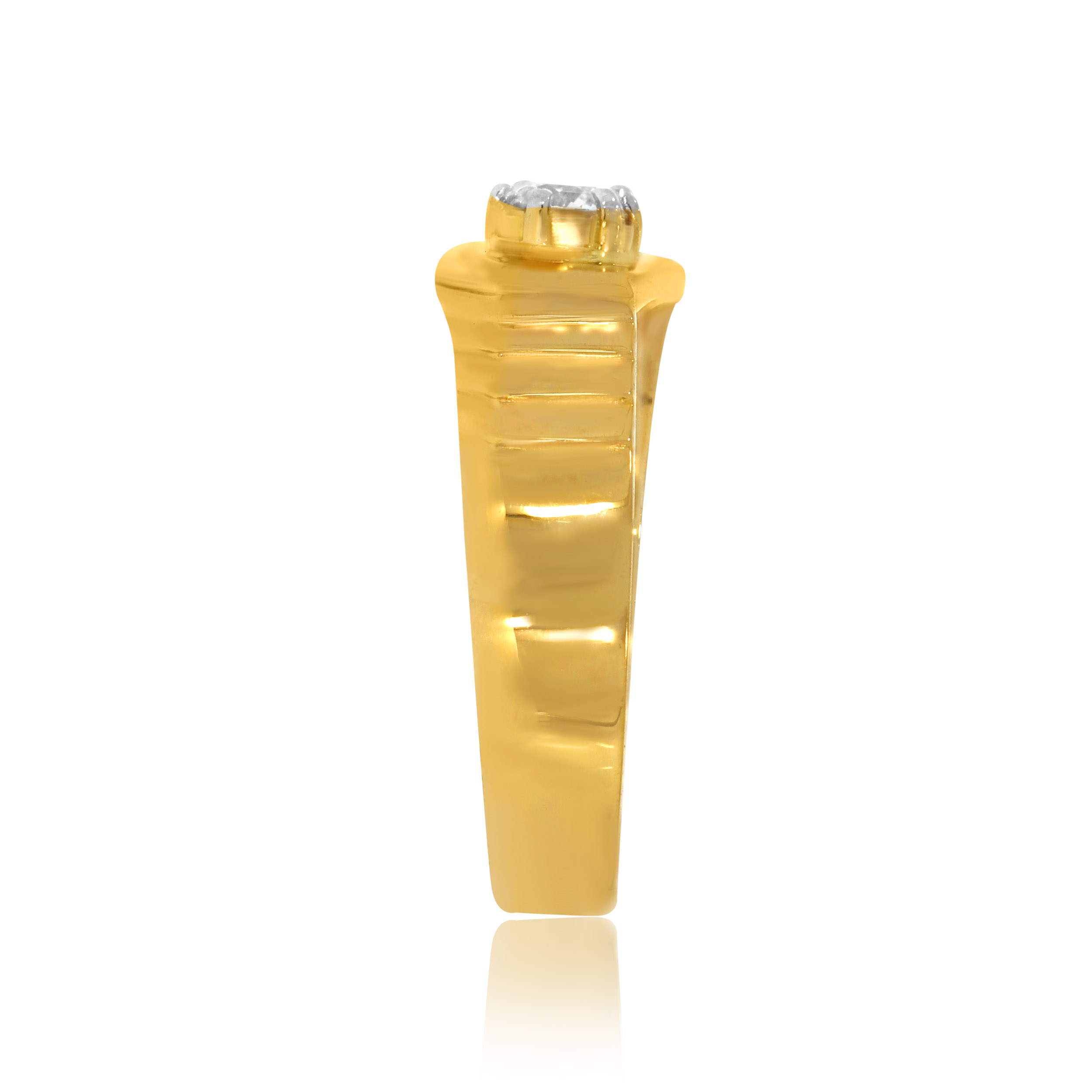 Robust Companion Men Solitaire Ring - Senco Gold and Diamonds