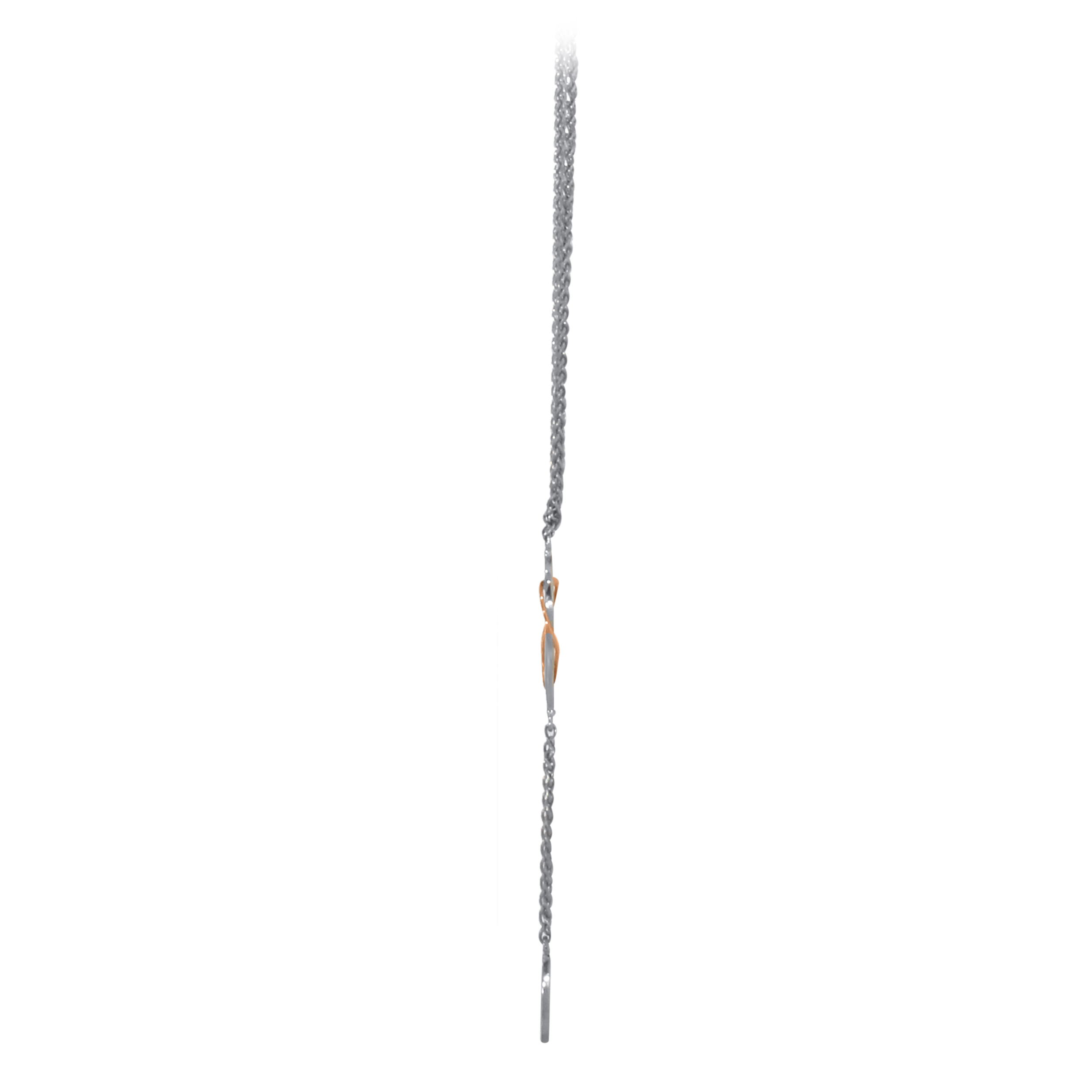Intertwined Love Platinum Necklace - Senco Gold and Diamonds