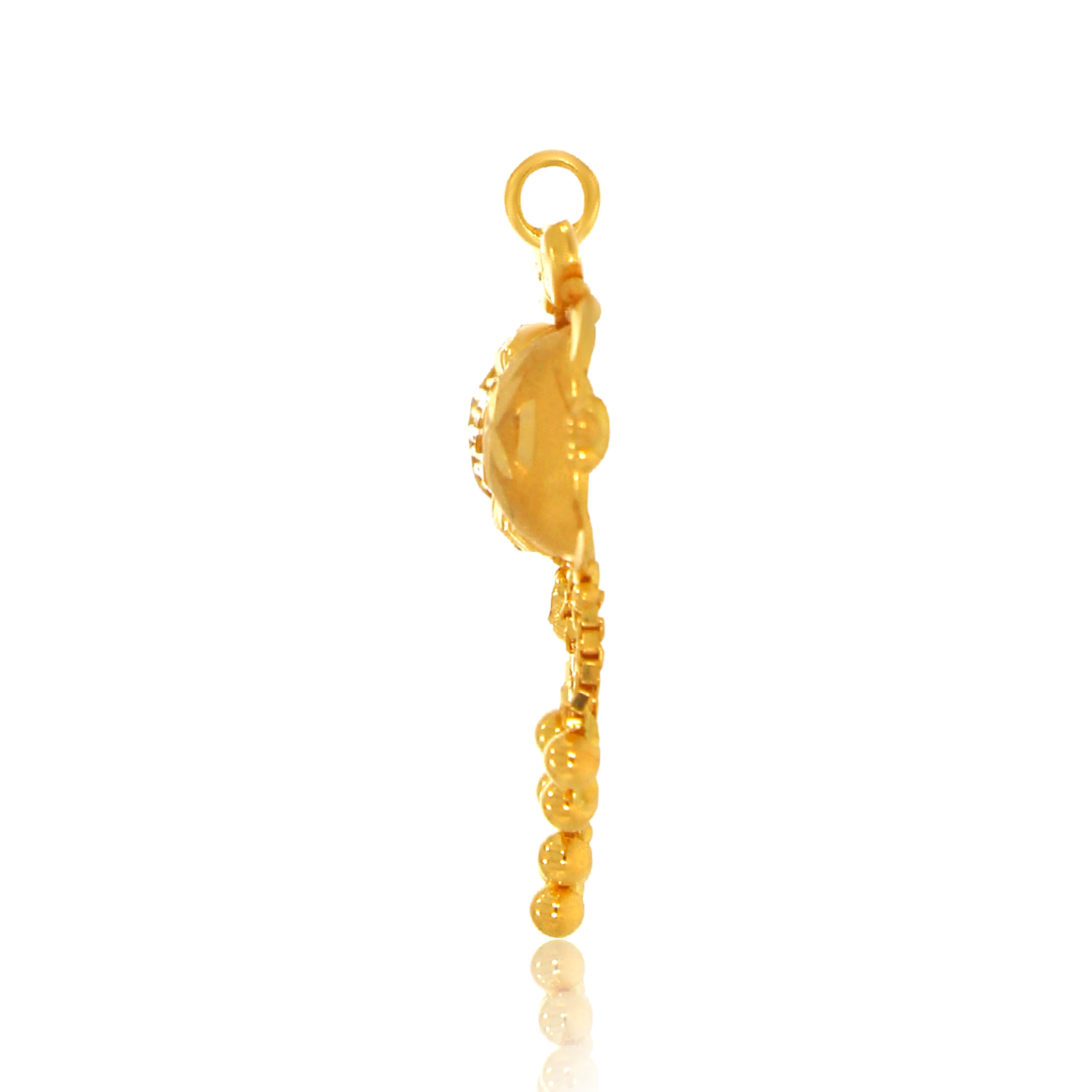Striking Craft Gold Pendant - Senco Gold and Diamonds