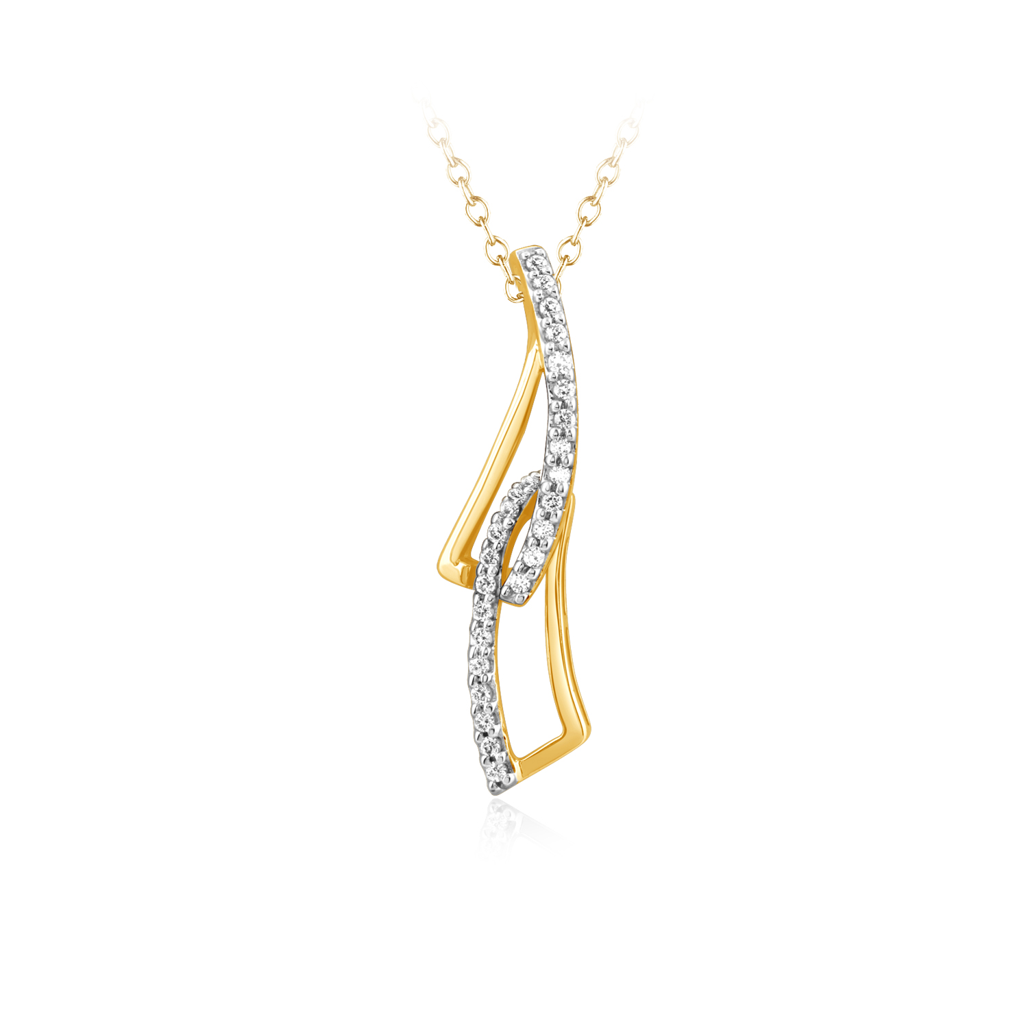Chic Statement Diamond Pendant - Senco Gold and Diamonds