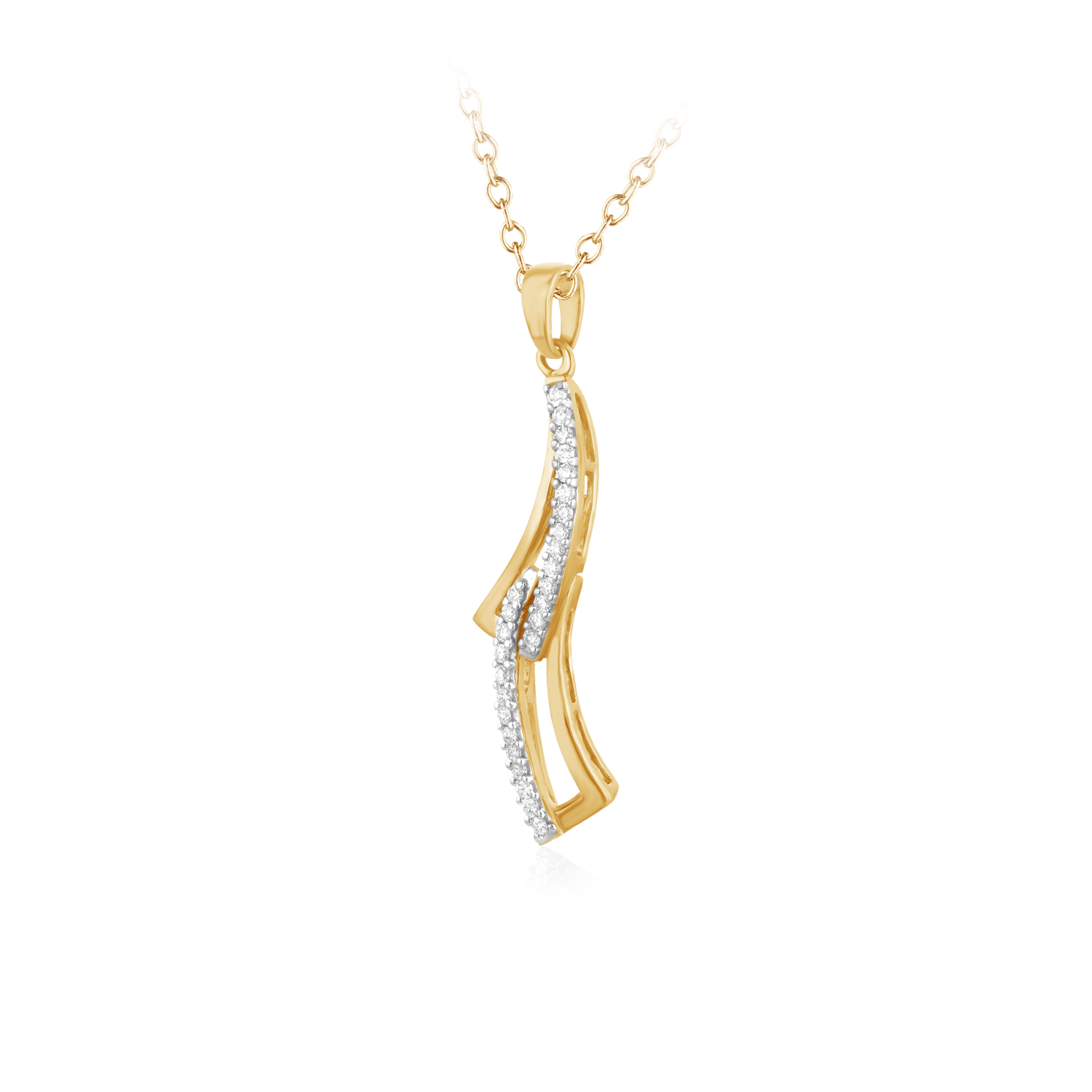 Chic Statement Diamond Pendant - Senco Gold and Diamonds