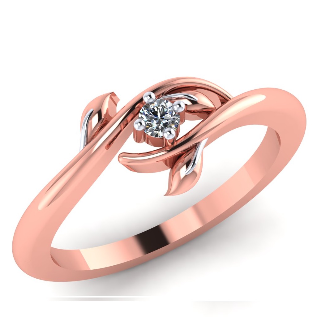 Rose Gold Diamond Ring