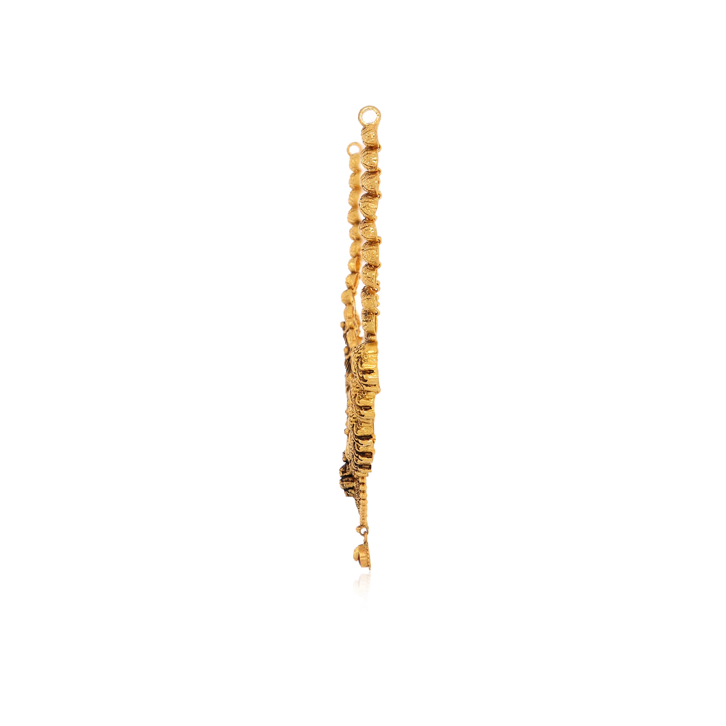Blessings of Lakshmi Antique Gold Necklace - Senco Gold and Diamonds