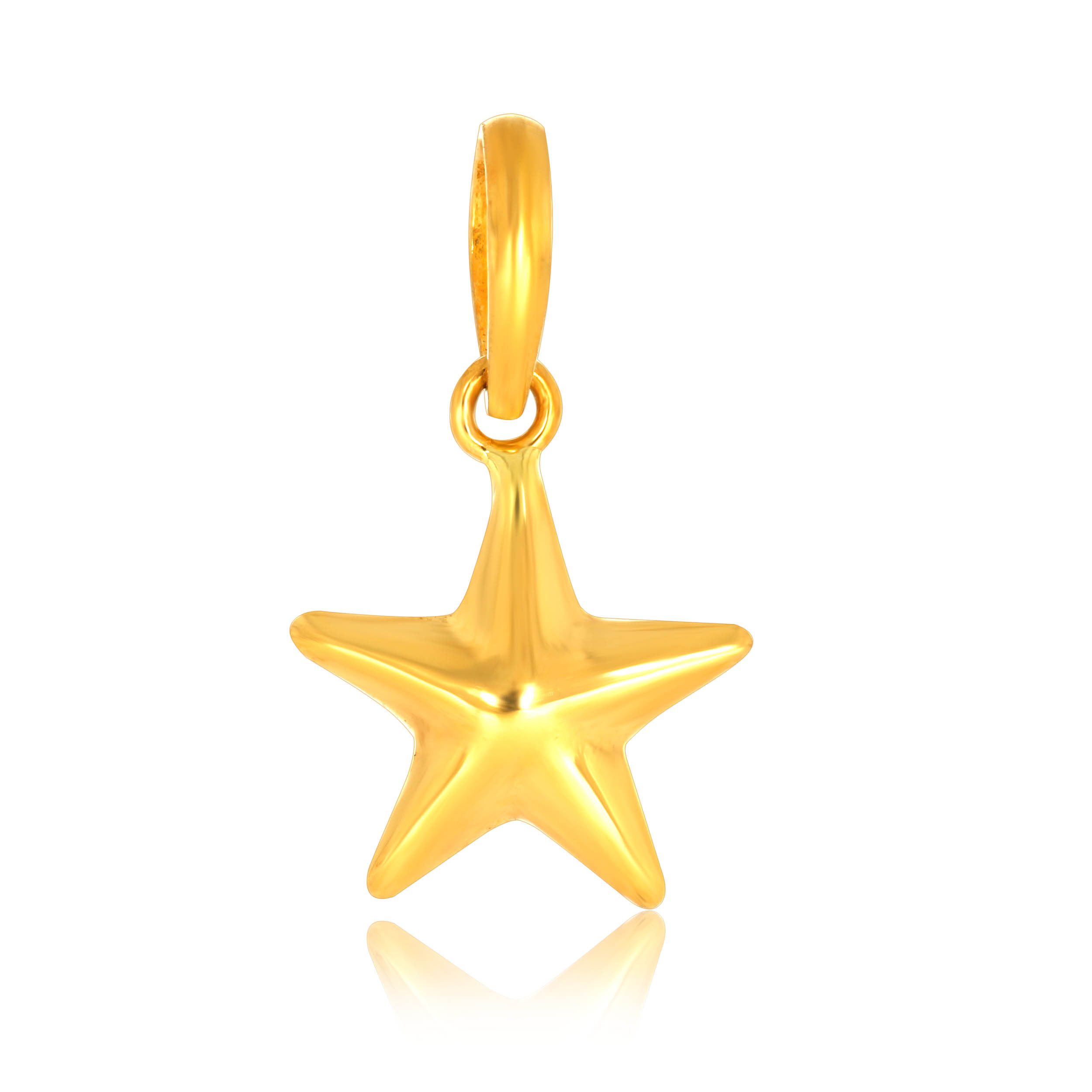 Sparkling Star Gold Baby Pendant