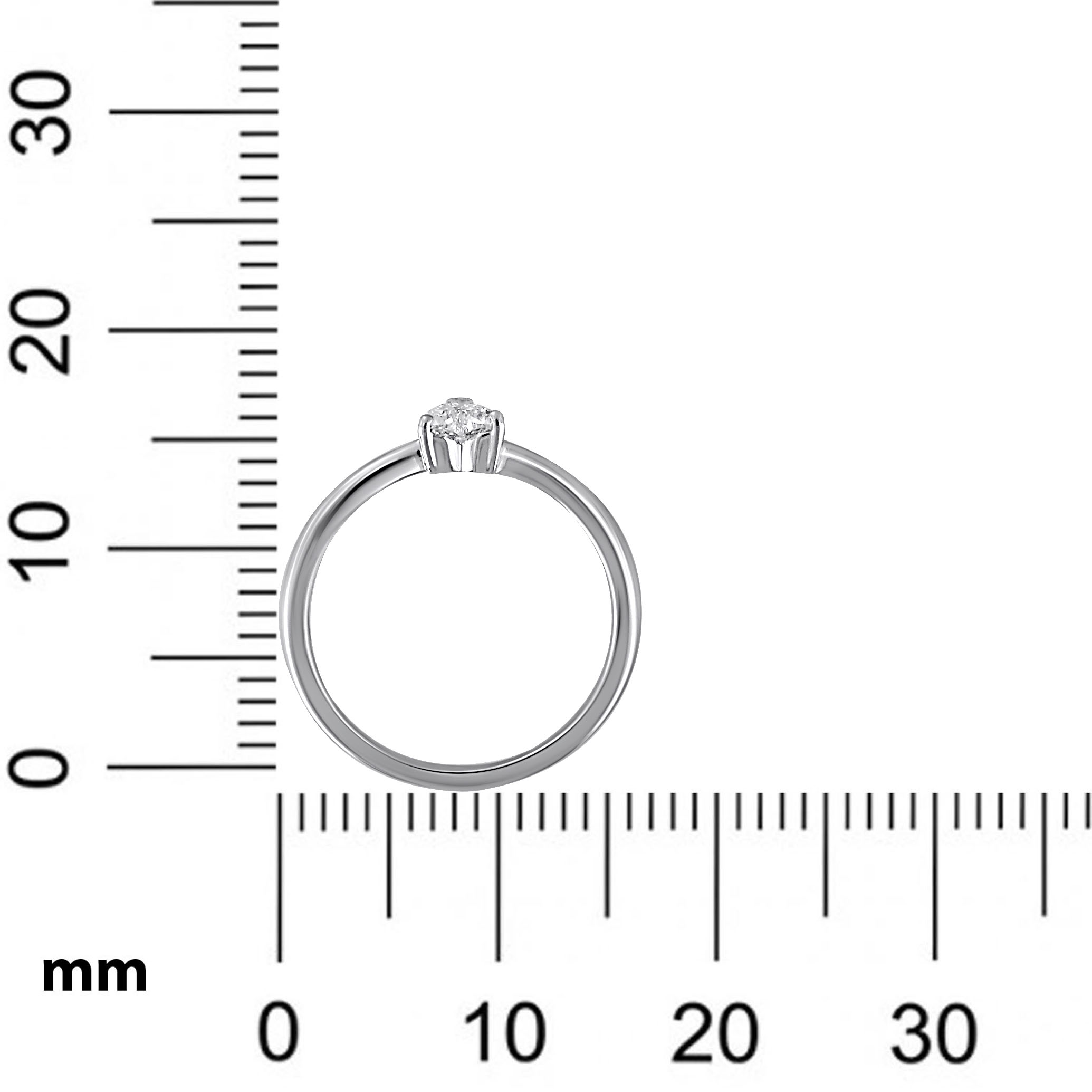 Feel of Love Platinum Ring - Senco Gold and Diamonds