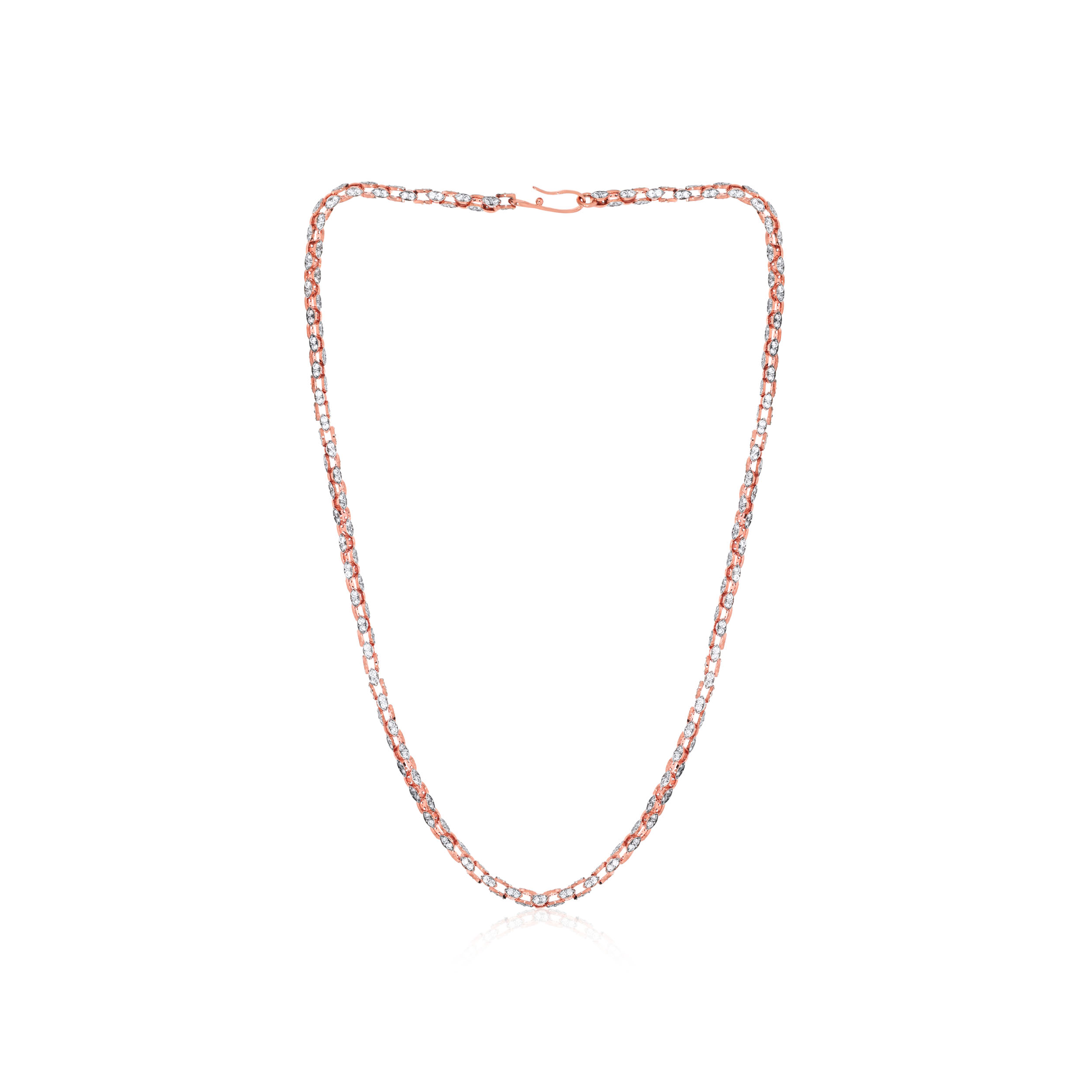 Sparkling Gaze Unisex Diamond Chain - Senco Gold and Diamonds
