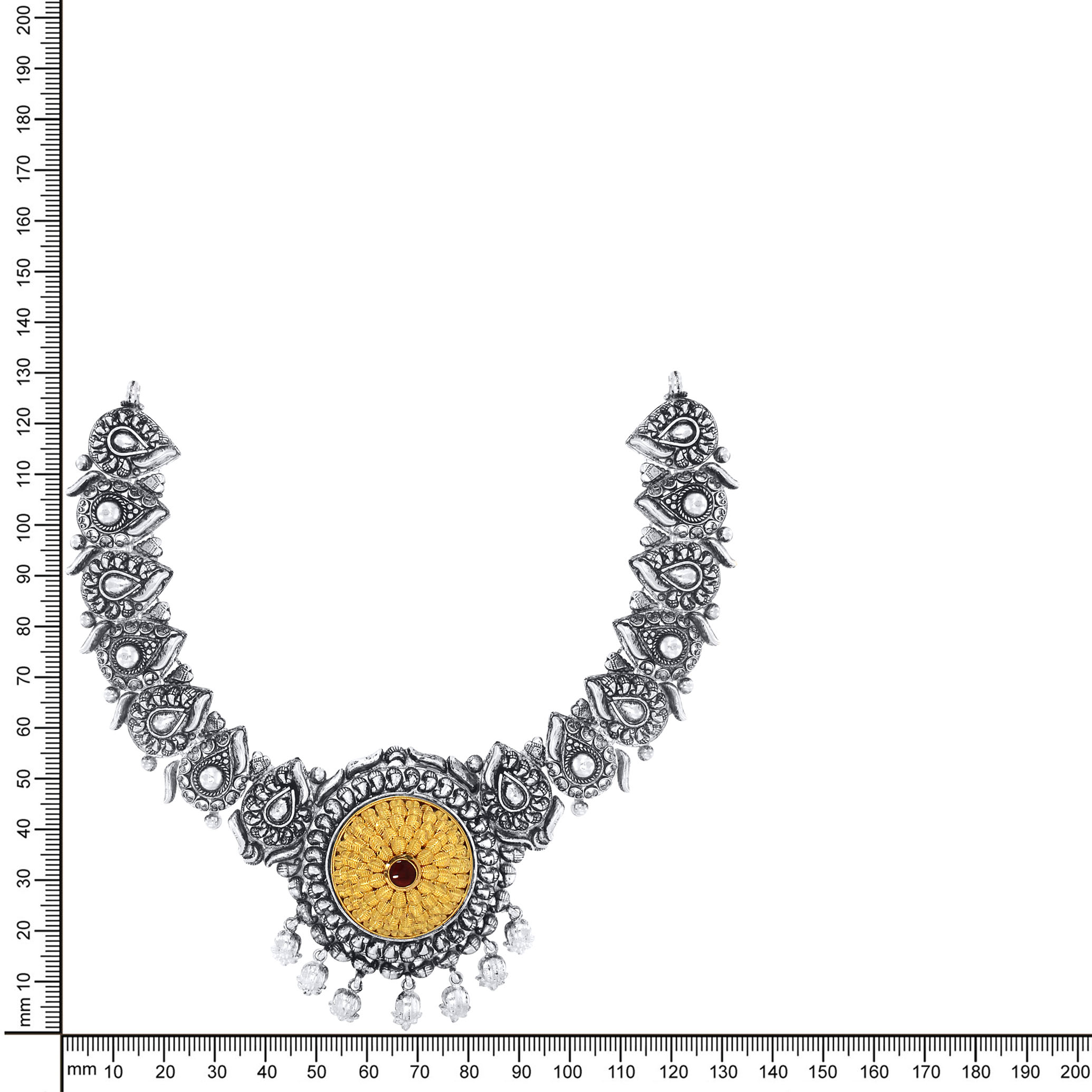 Classical Artistic Gold Necklace - Senco Gold and Diamonds