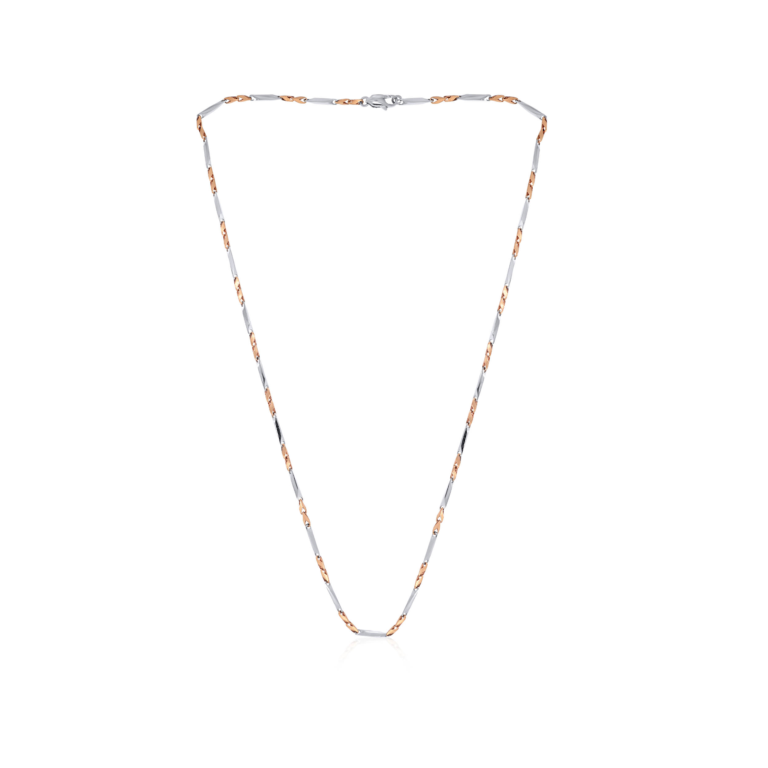 Alpha Elegance Men Platinum Chain - Senco Gold and Diamonds