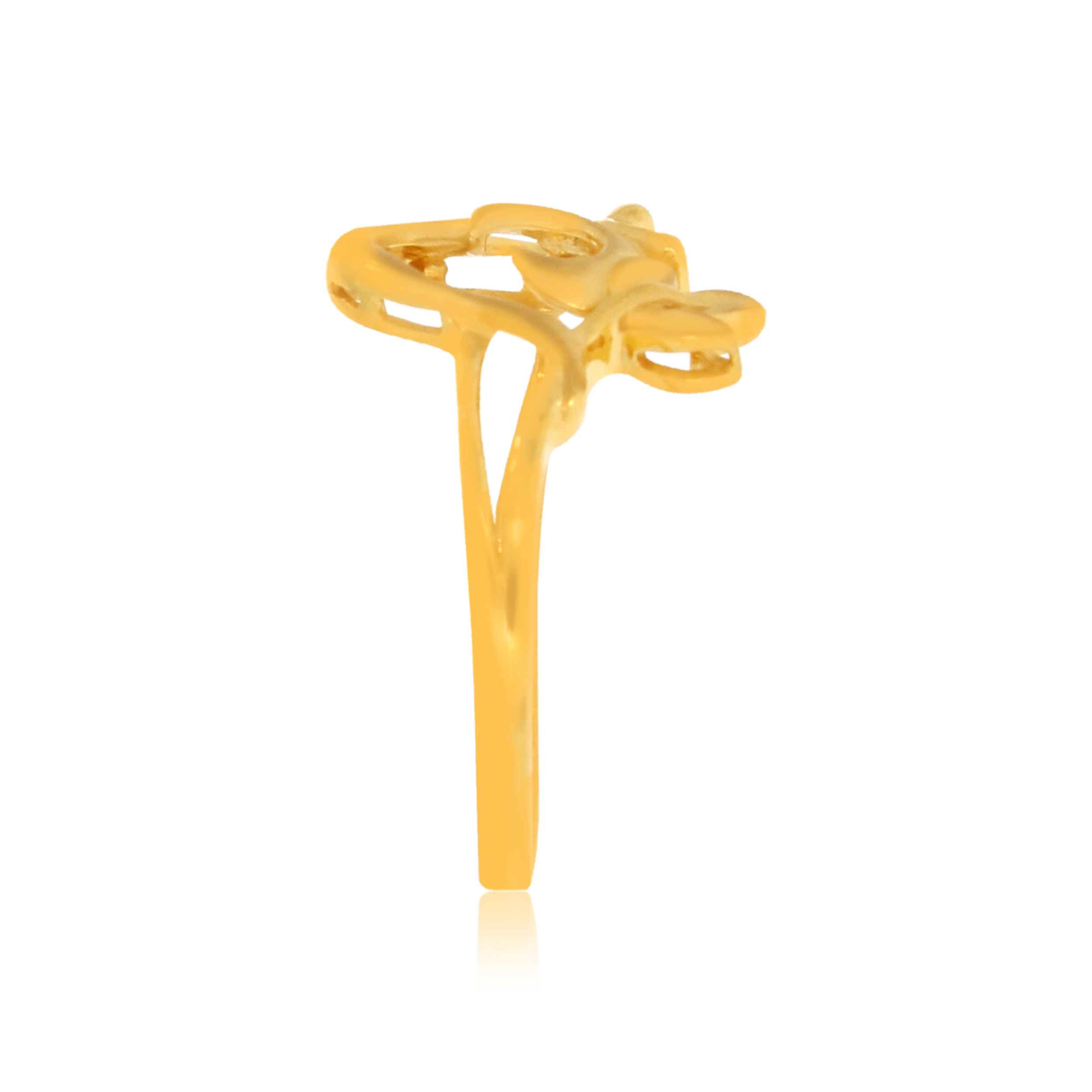 Sacred Om Gold Ring - Senco Gold and Diamonds
