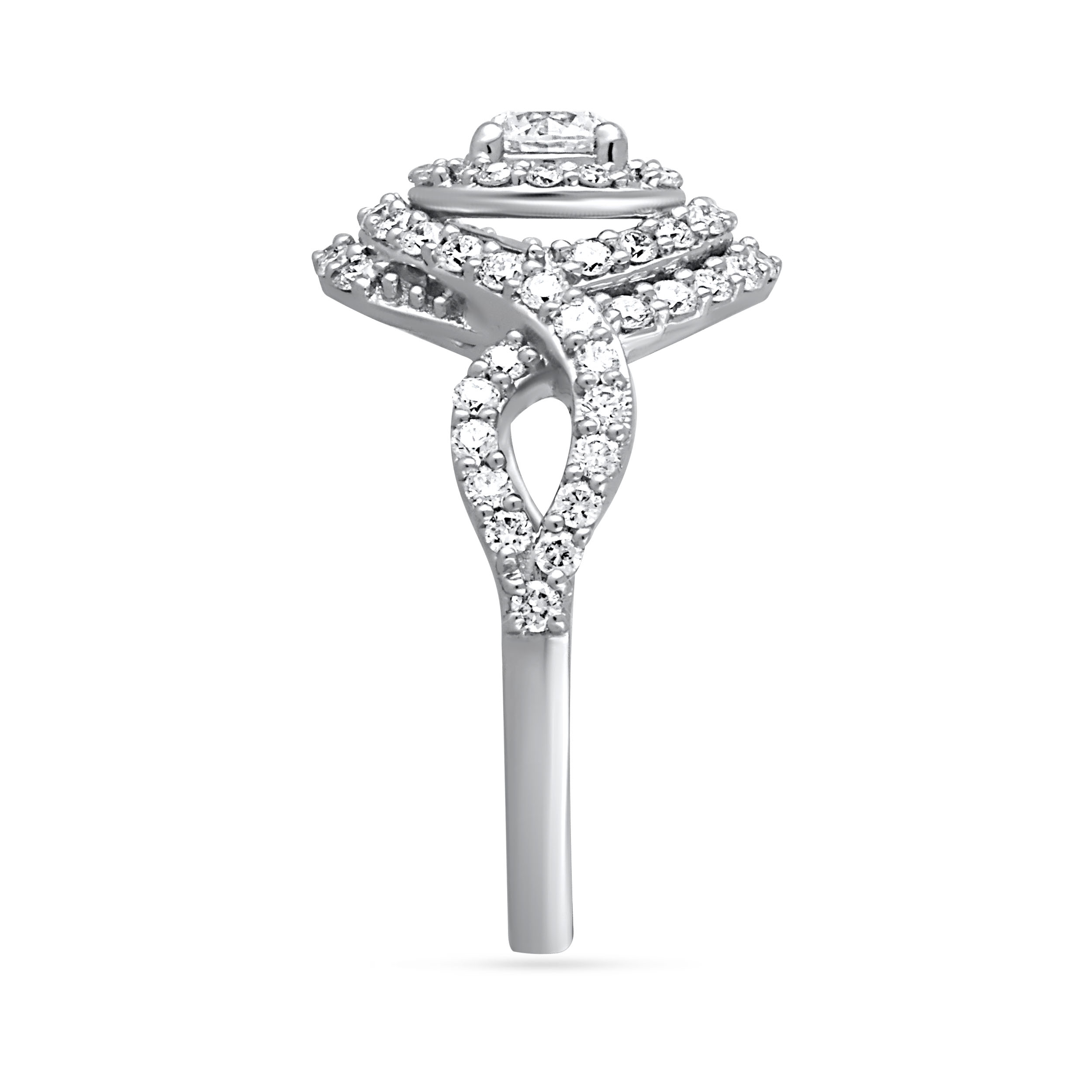Heavenly Magnificence Platinum Ring - Senco Gold and Diamonds
