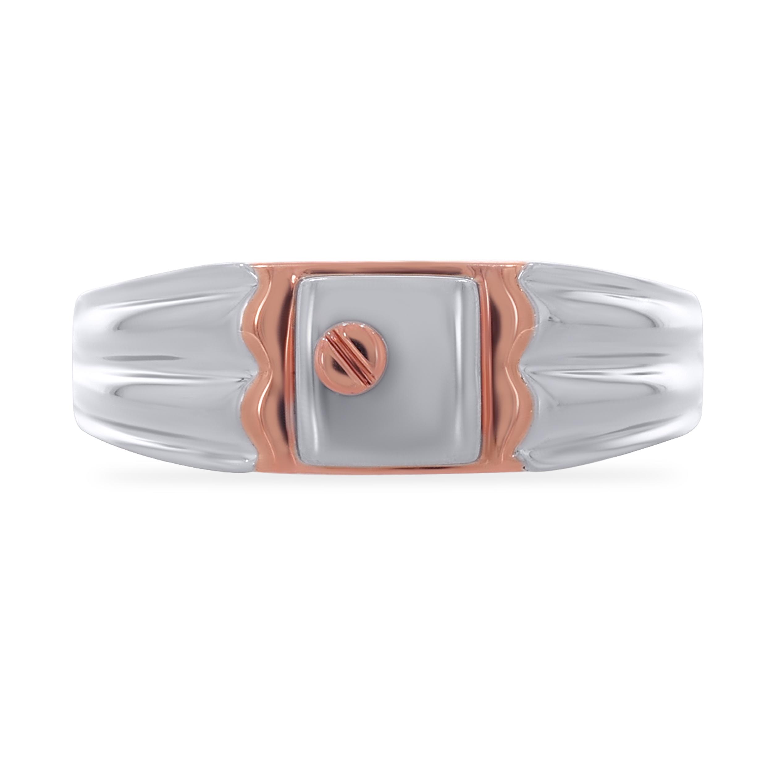 Zestful Treasure Men Platinum Ring - Senco Gold and Diamonds