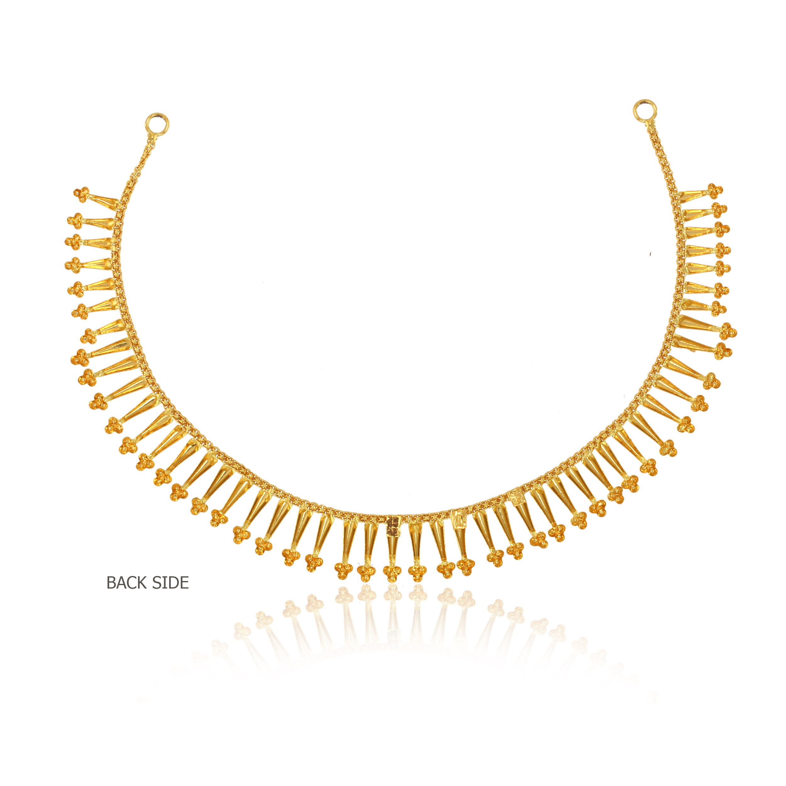 Sleek Tribal Gold Necklace - Senco Gold and Diamonds