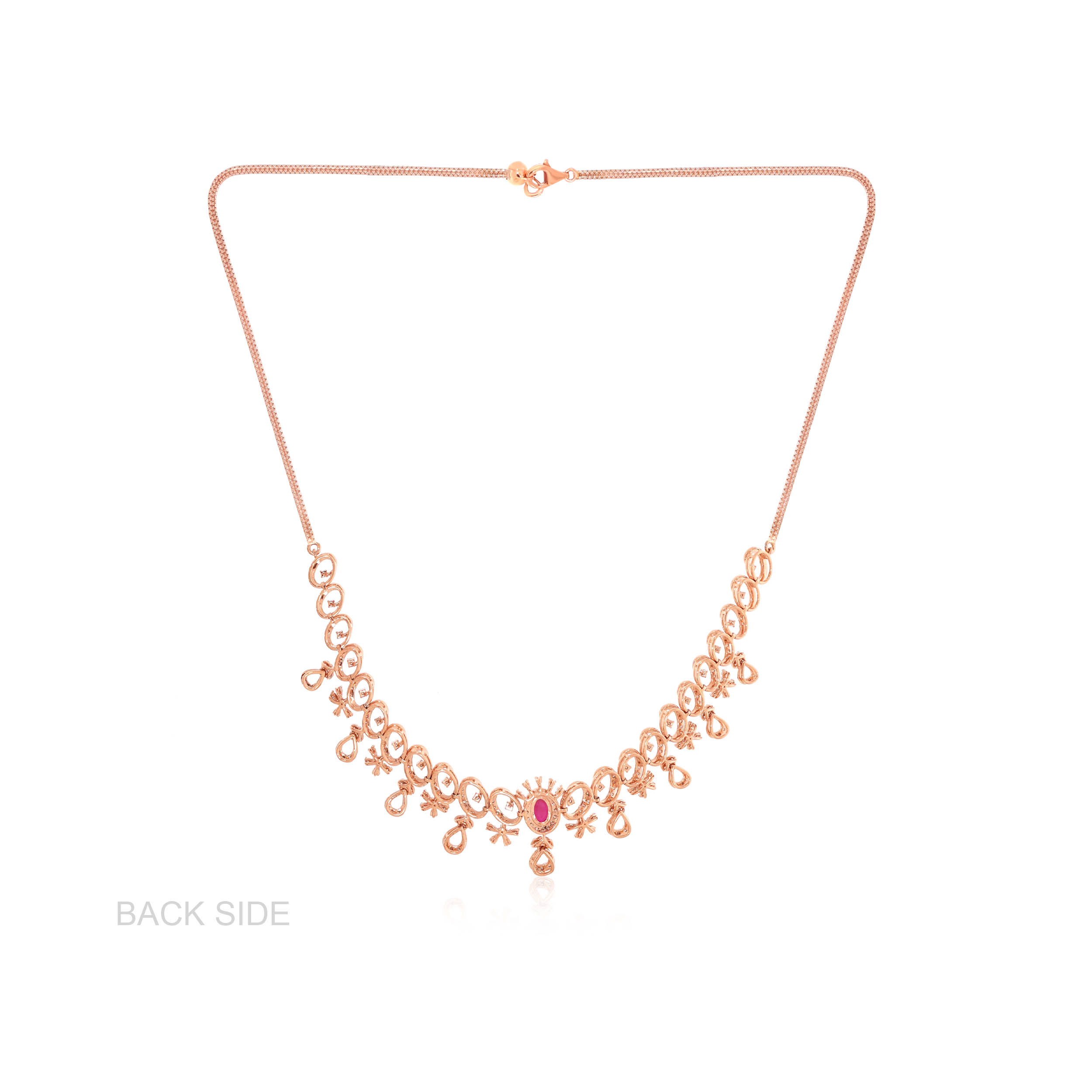 Sleek Adornment Diamond Choker Necklace - Senco Gold and Diamonds
