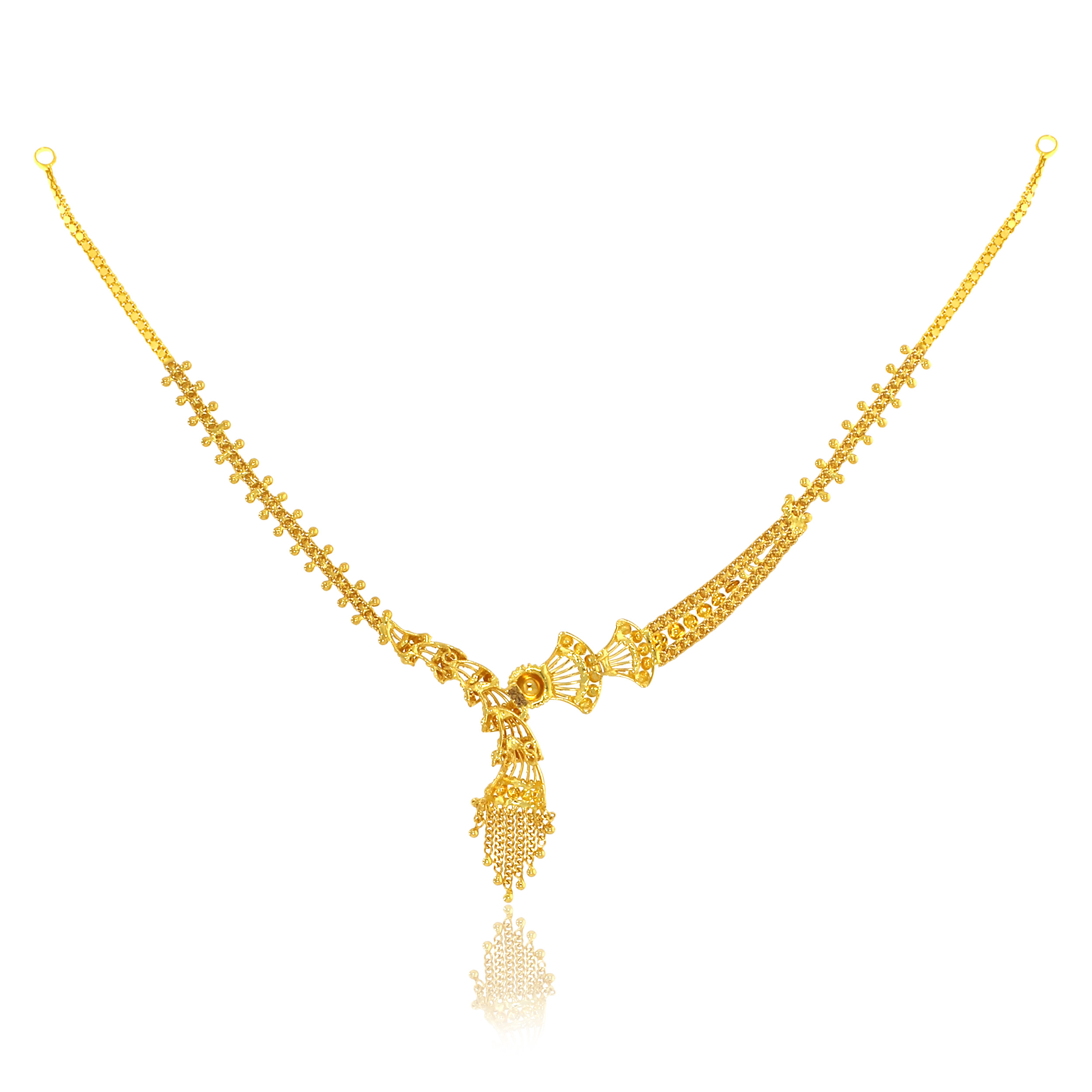 Lustrous Beauty Gold Necklace - Senco Gold and Diamonds