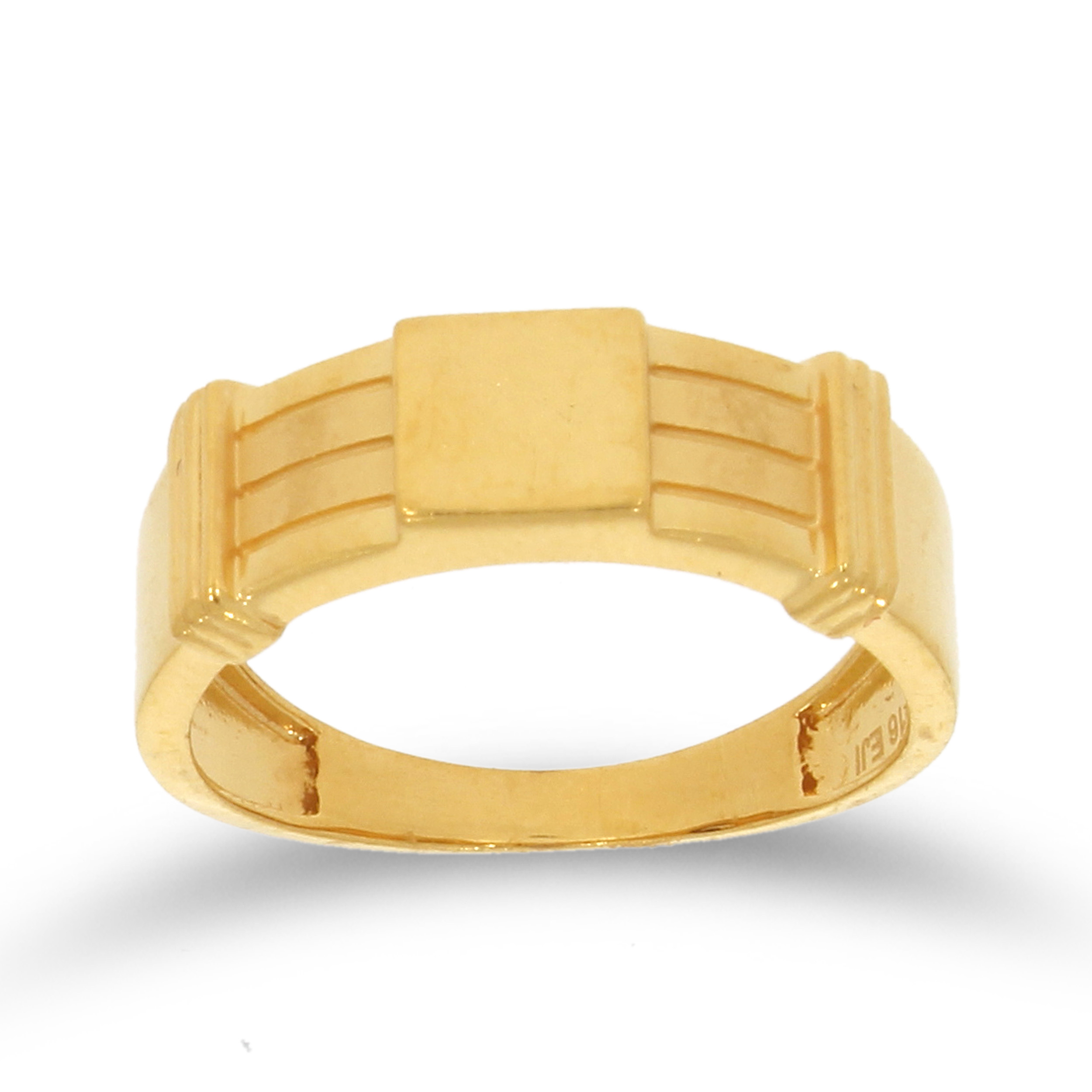 Robust Style Men Gold Ring - Senco Gold and Diamonds