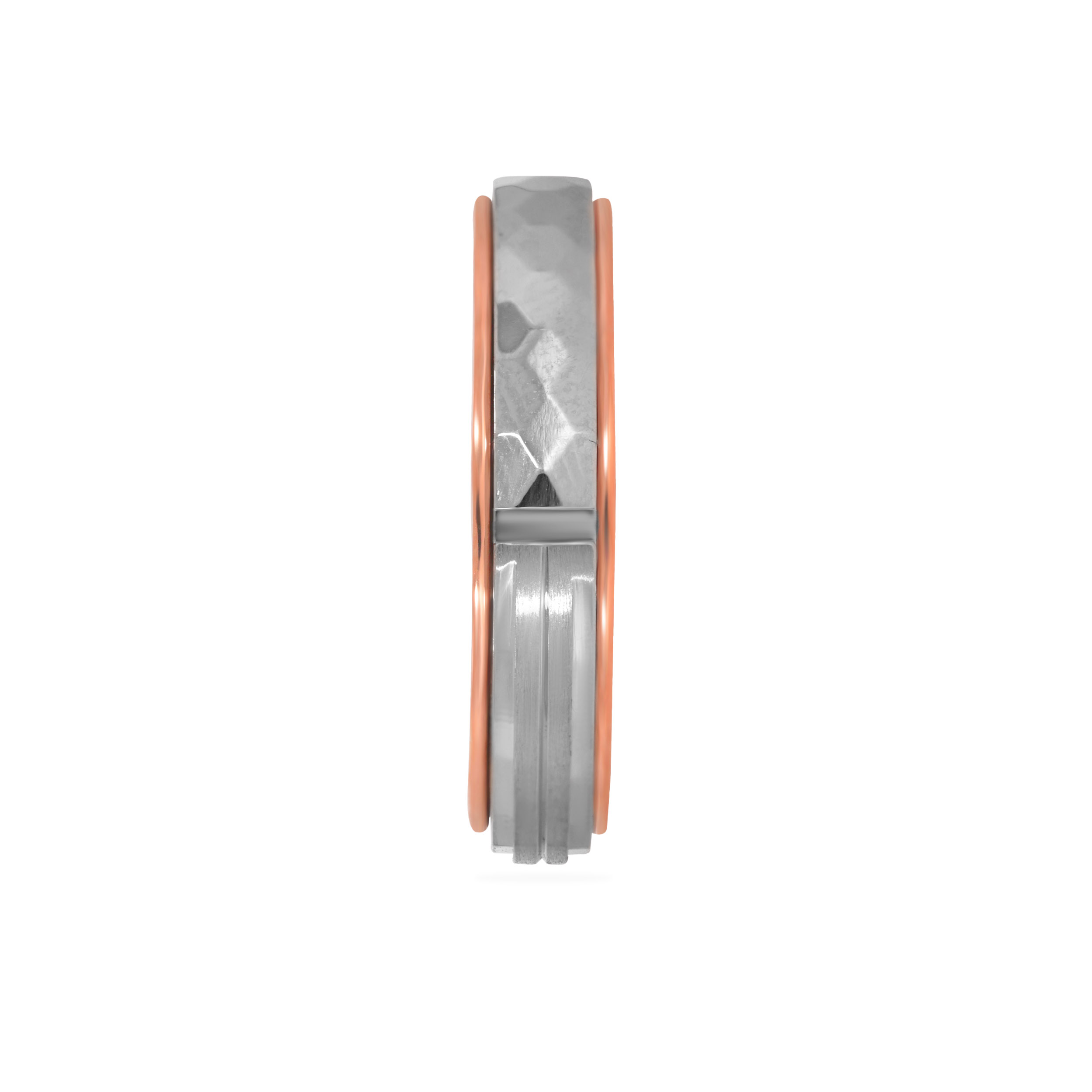  Gleaming Charmer Platinum Band Ring - Senco Gold and Diamonds