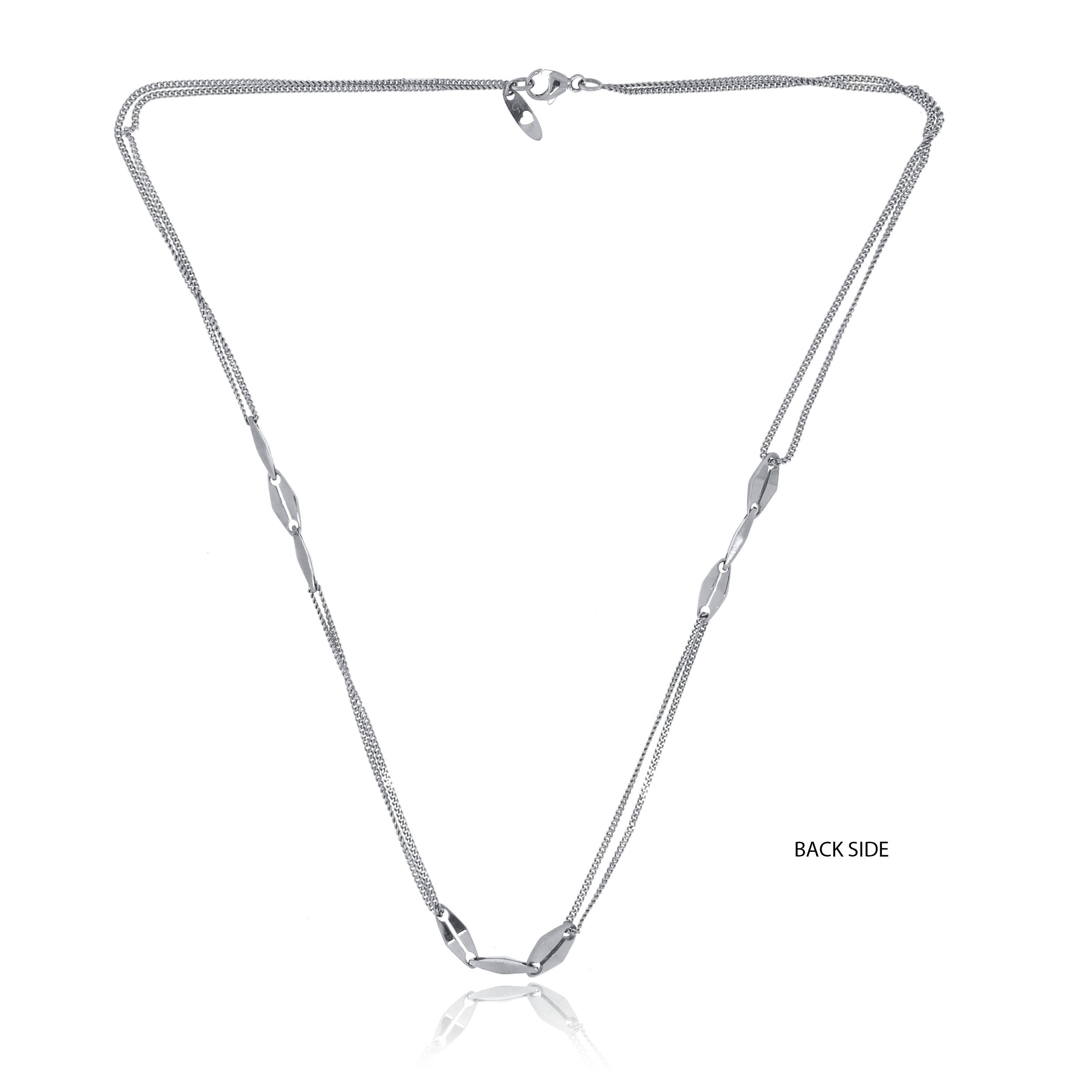 Art Deco Platinum Necklace - Senco Gold and Diamonds