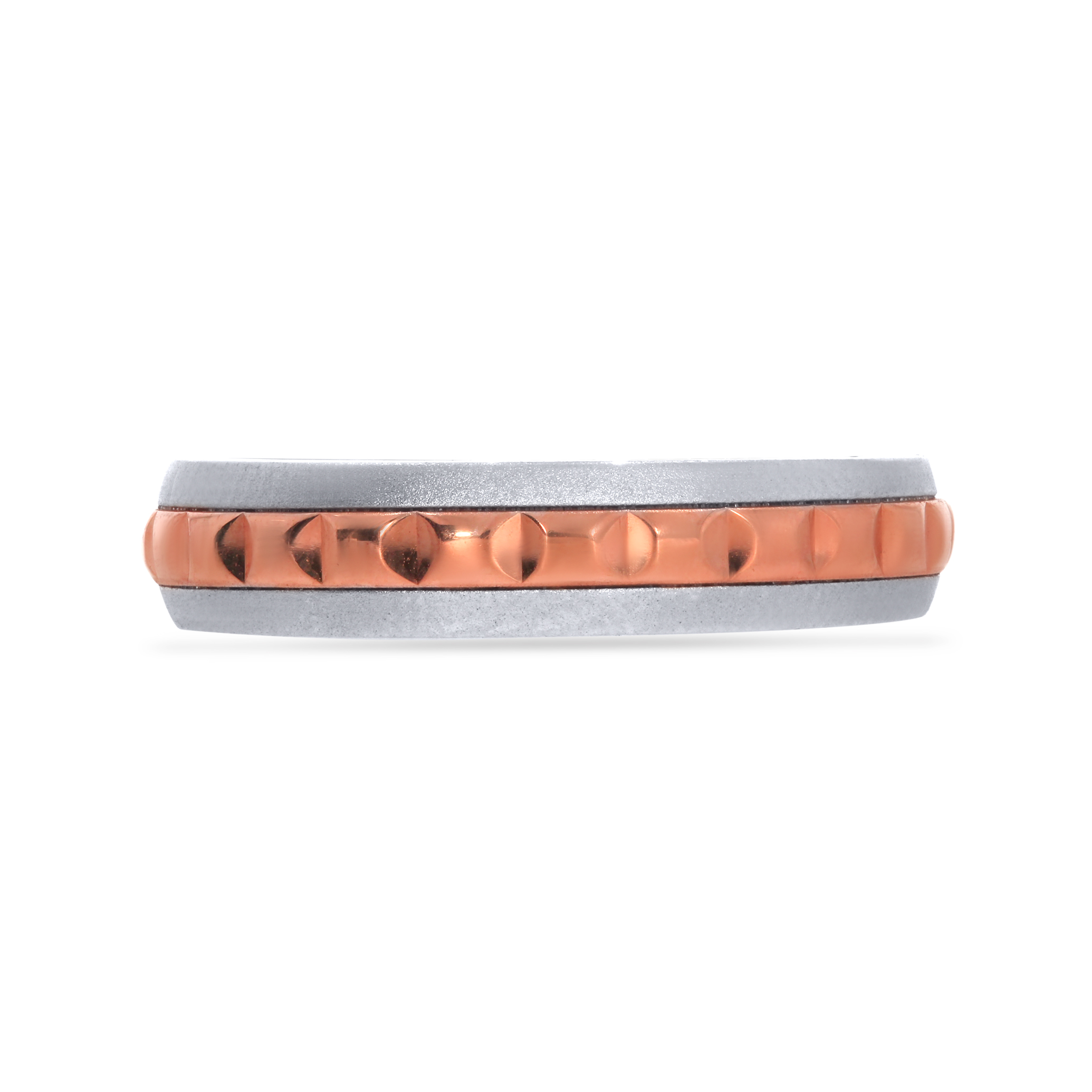 Jagged Alley Men Platinum Band Ring - Senco Gold and Diamonds