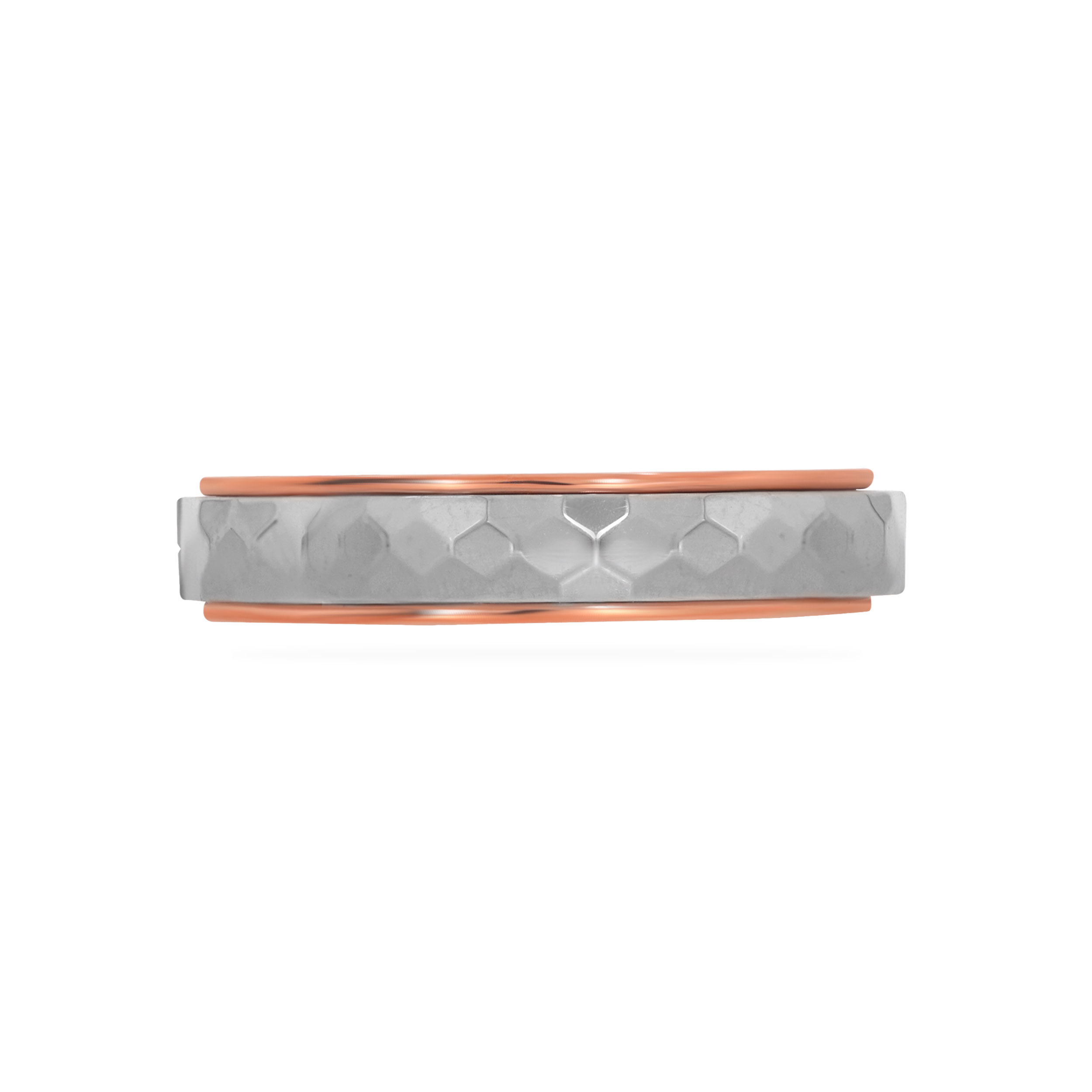  Gleaming Charmer Platinum Band Ring - Senco Gold and Diamonds
